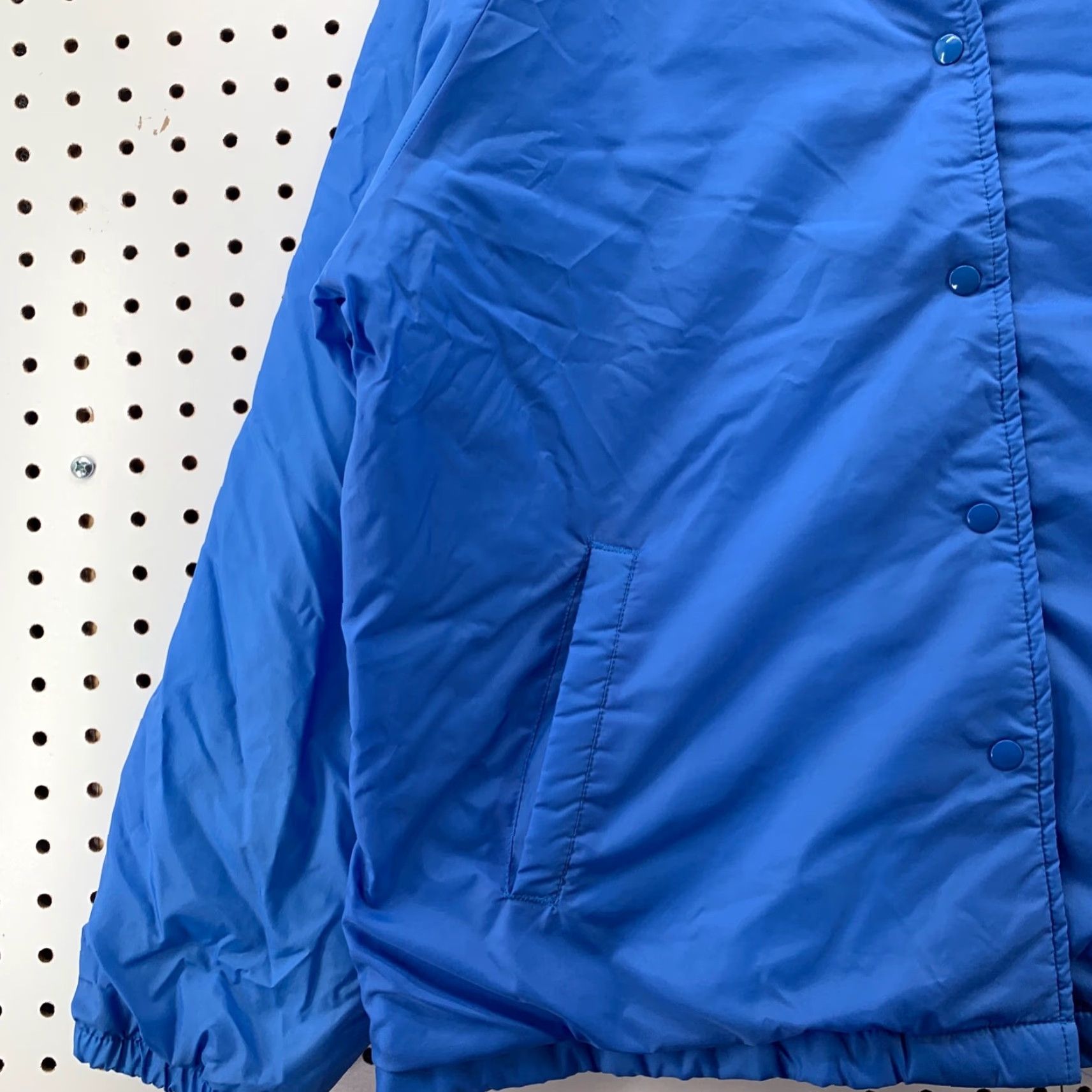 Sears VINTAGE Sears 90s Snap Jacket Plus Size 1X Blue Women Long Sleeve Nylon Size XL / US 12-14 / IT 48-50 - 3 Thumbnail