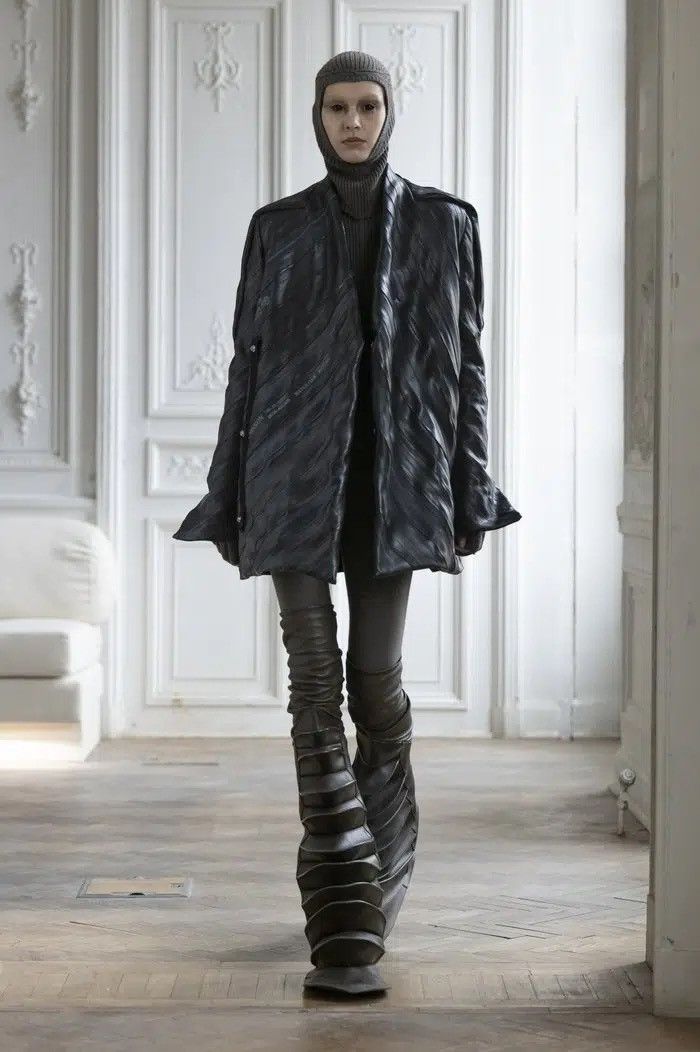 Rick Owens Rick Owens 1/1 25k Truck Rubber Jacket Porterville fw24 Size S / US 4 / IT 40 - 1 Thumbnail