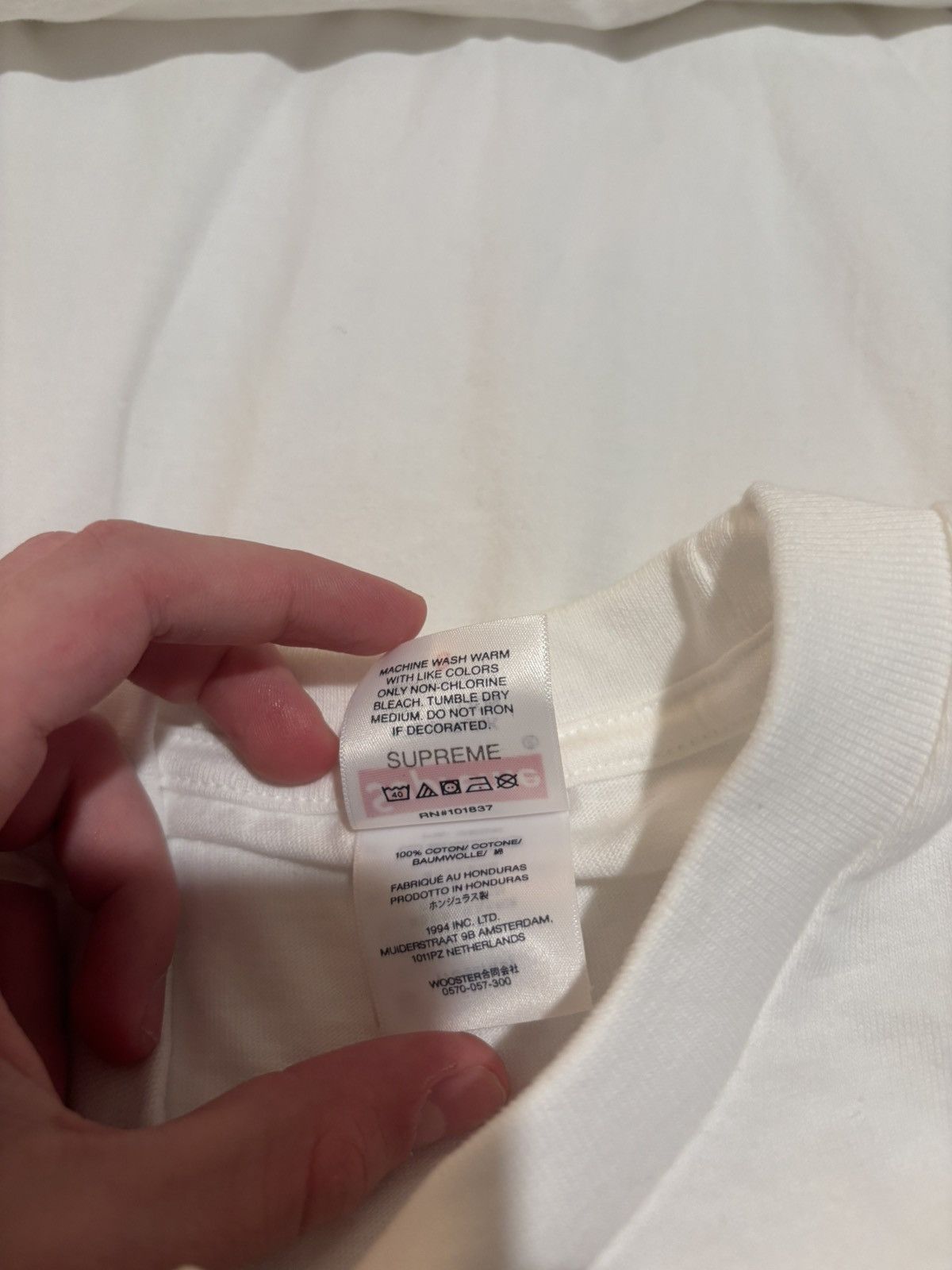 Supreme Supreme naughty tee Size US S / EU 44-46 / 1 - 5 Thumbnail
