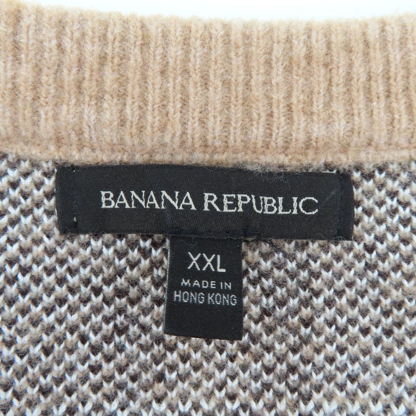 Banana Republic Banana Republic Womens XXL Plaid Knit Sweater Pullover Top Size XXL / US 16-18 / IT 52-54 - 7 Thumbnail