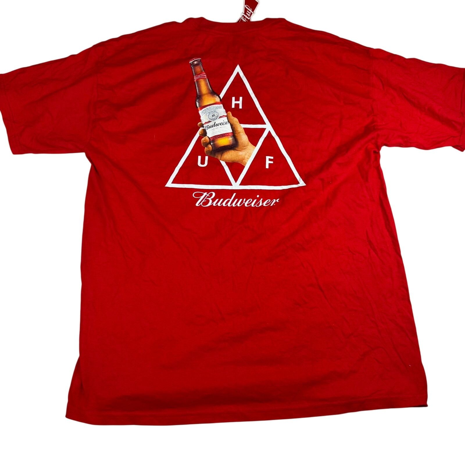 Huf Budweiser x Huf T Shirt - Size XL Size US XL / EU 56 / 4 - 2 Thumbnail