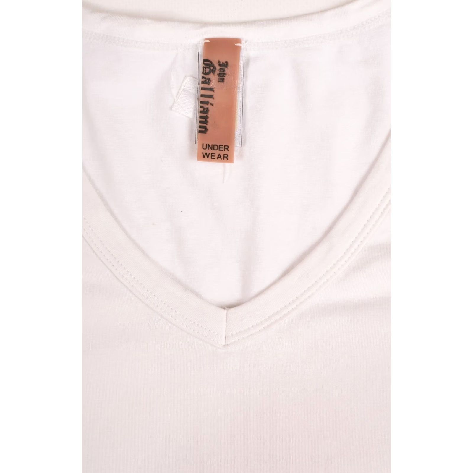 John Galliano John Galliano White Cotton Blend T-Shirt Tee Size USA M Mens Shirt XS? Size US M / EU 48-50 / 2 - 3 Thumbnail