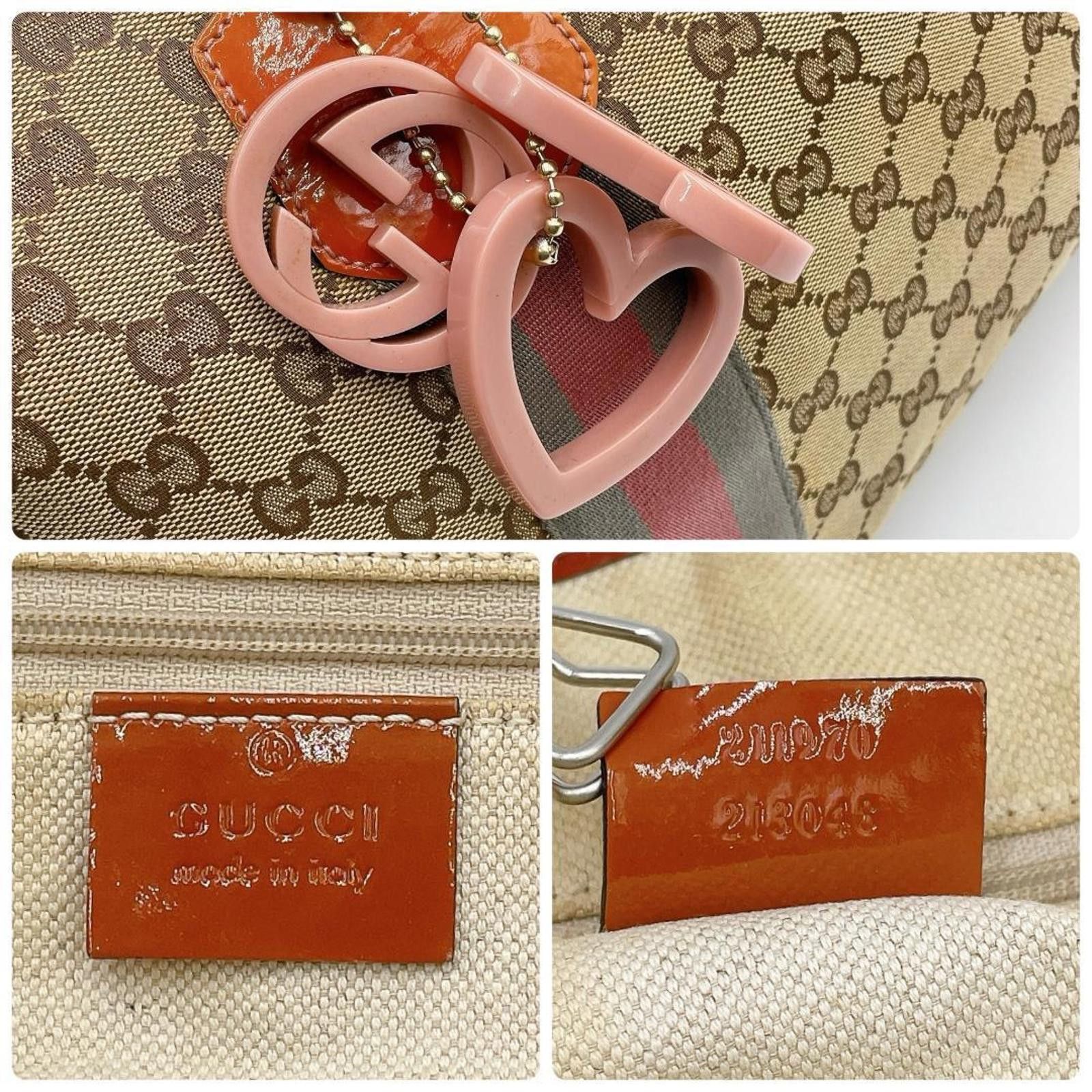 Gucci Gucci - Supreme Canvas Tote Bag Size ONE SIZE - 8 Thumbnail
