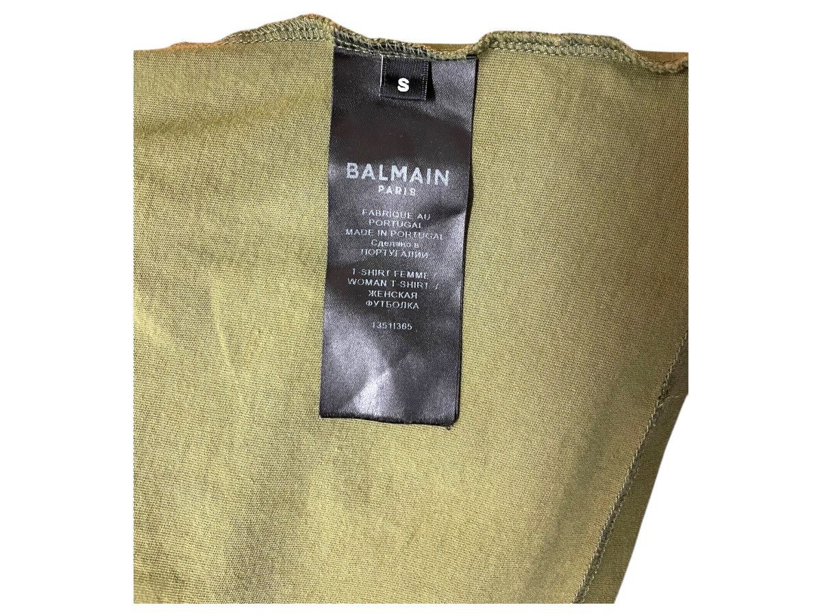 Balmain Balmain printed logo tahirt Size S / US 4 / IT 40 - 5 Thumbnail