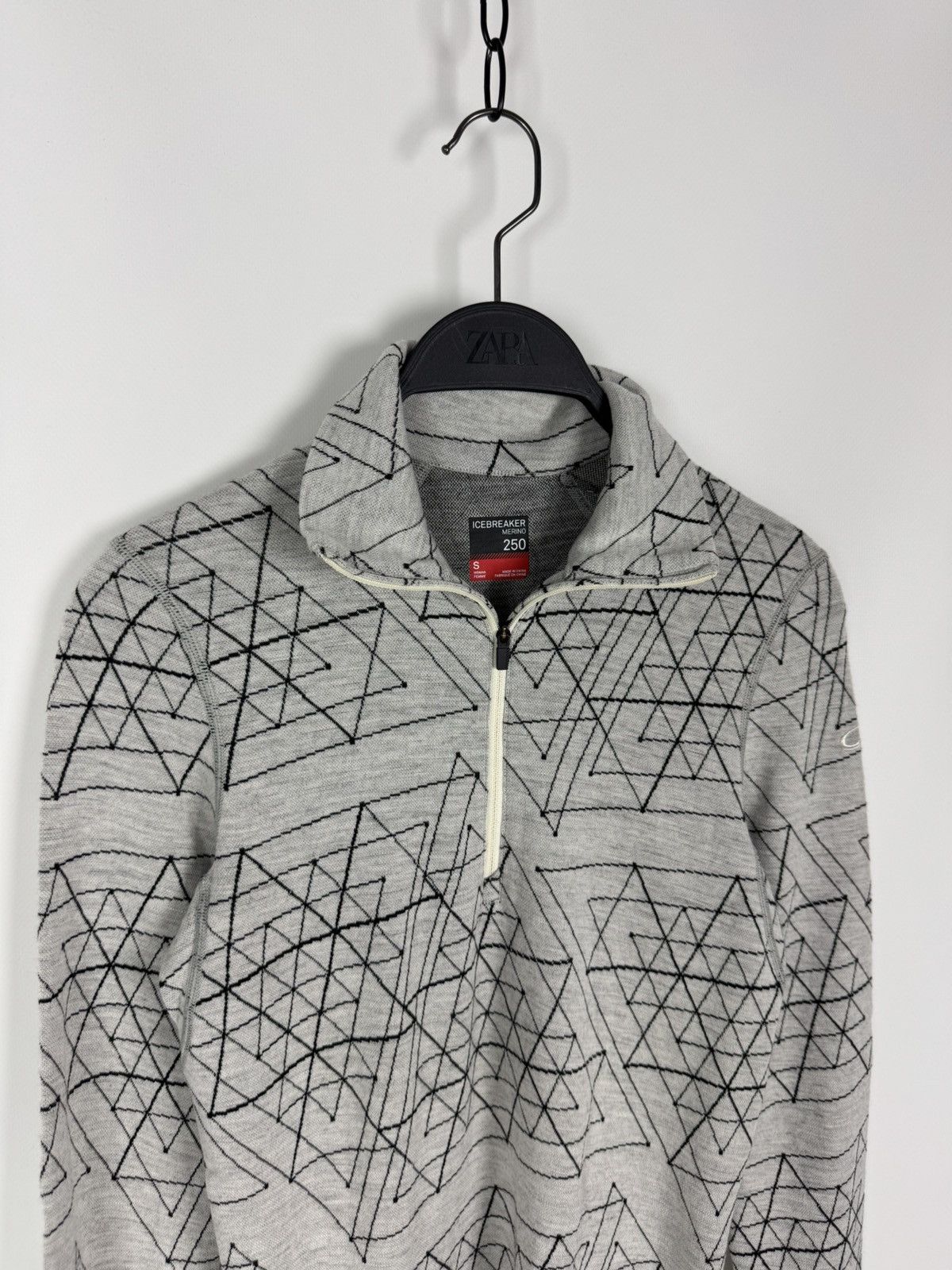 Icebreaker Icebreaker Merino 250 Half Zip Abstract Graphic L/S Top Size S / US 4 / IT 40 - 2 Thumbnail