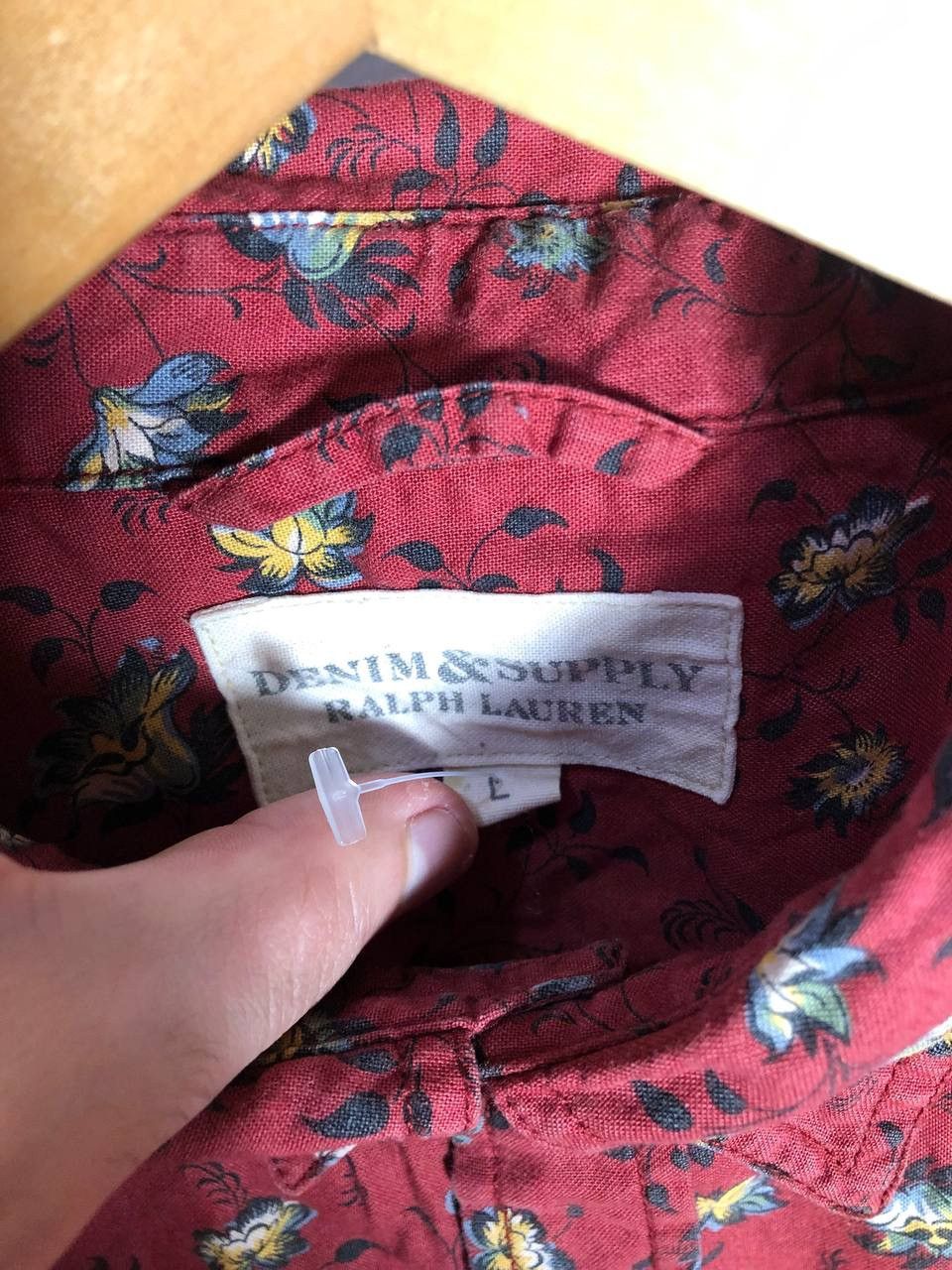 Polo Ralph Lauren VINTAGE DENIM & SUPPLY POLO RALPH LAUREN FLOWER DESIGNER 90s Size US L / EU 52-54 / 3 - 3 Thumbnail