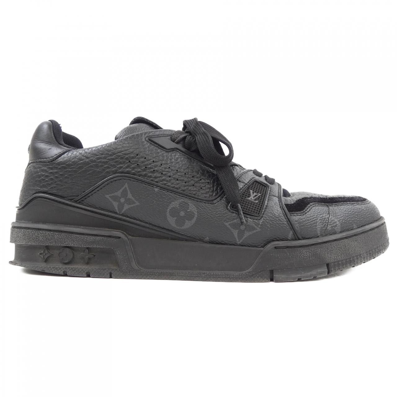 Louis Vuitton Louis Vuitton Louis Vuitton LV Trainer Monogram Sneakers Textile Shoes DUTY FREE for USA Size ONE SIZE - 1 Thumbnail