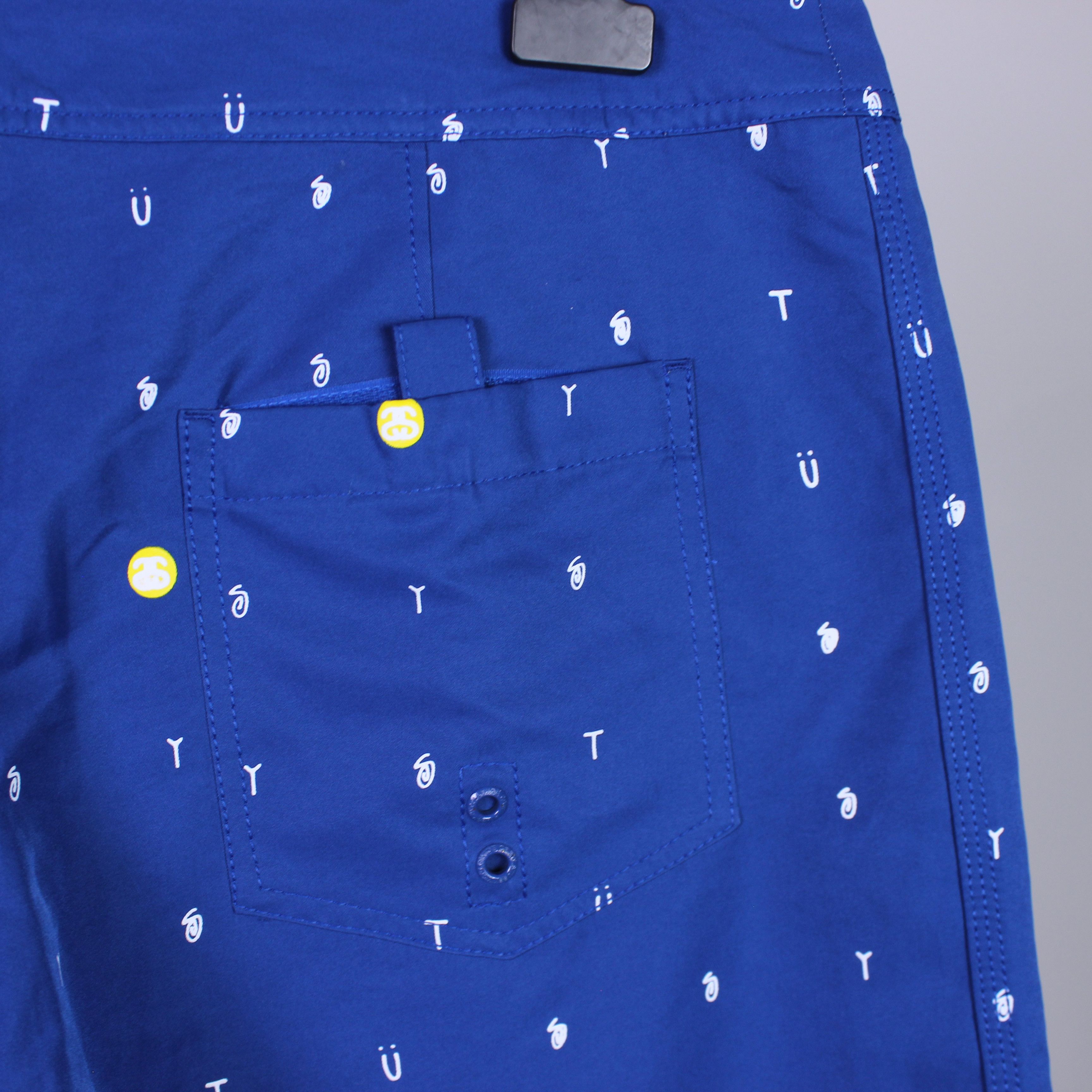 Stussy Stussy swimwear multi logo beach shorts men L XL 36 Size US 36 / EU 52 - 6 Thumbnail