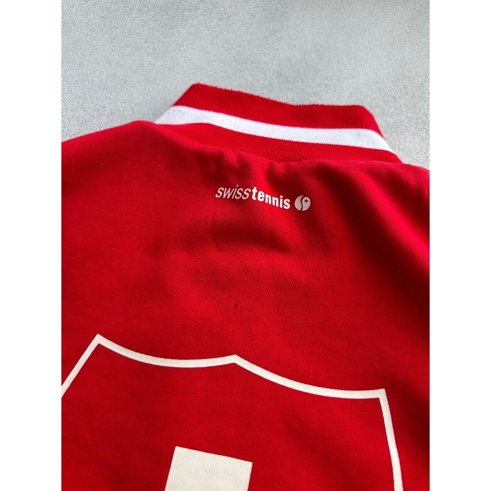 Vintage VTG Roger Federer Switzerland Tennis Reversible Heavy Zip Ol Size US XL / EU 56 / 4 - 13 Thumbnail