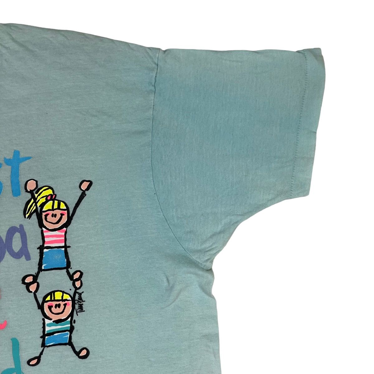 Vintage 🔥LAST PRICE🔥 VTG 90 Sharky The Coolest Granma In World Tee Size US XXL / EU 58 / 5 - 2 Thumbnail