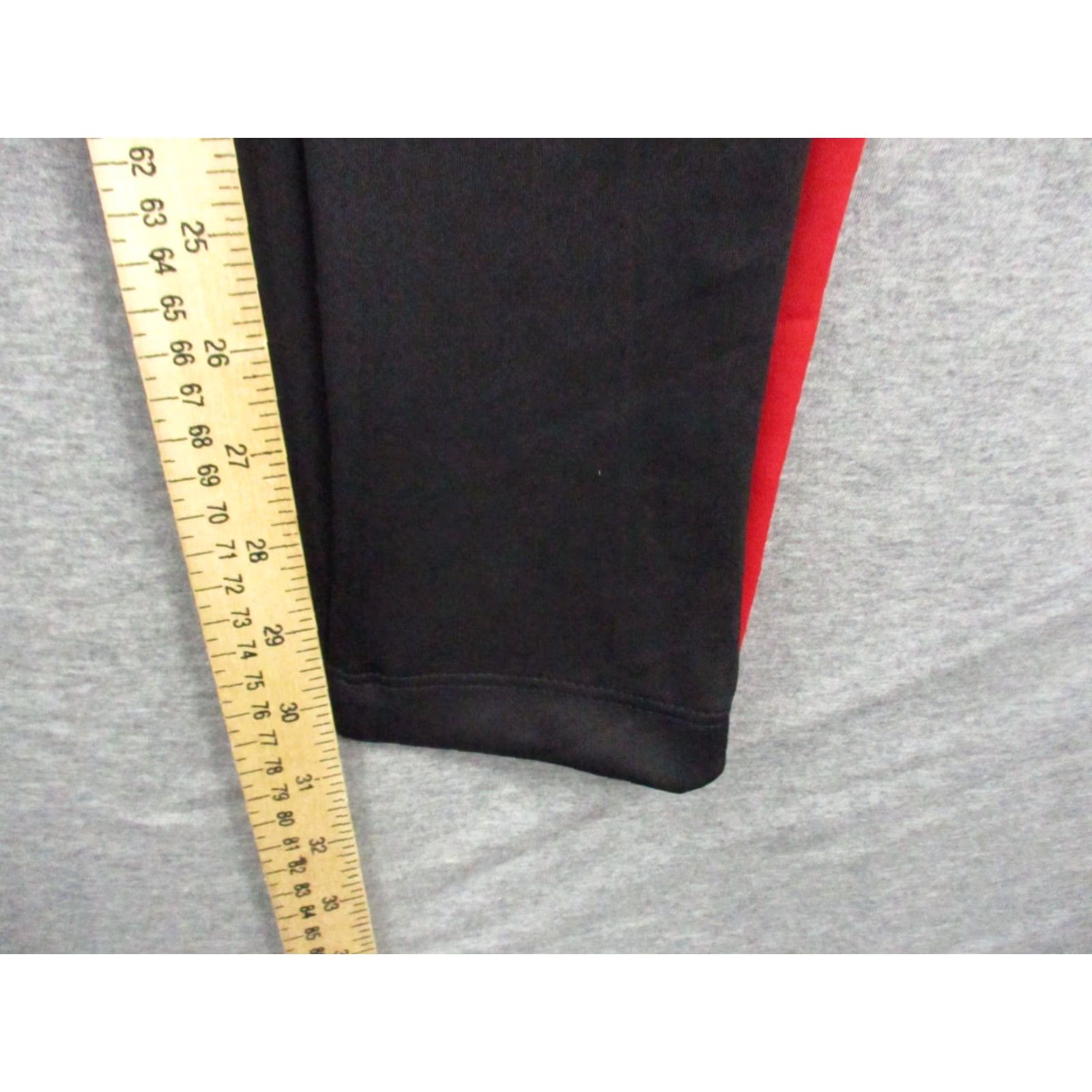 Vintage WEIV Los Angeles Pants Large Men Black Red Stripe Pockets Drawstring Track Pants Size US 33 - 4 Thumbnail