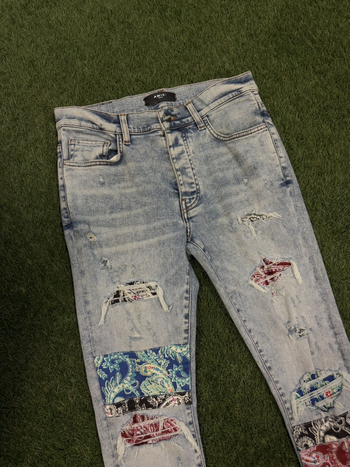 Amiri Amiri Jeans Colorful Patch Pants Size 31 Clean Condition 🧼 Size US 31 - 9 Thumbnail