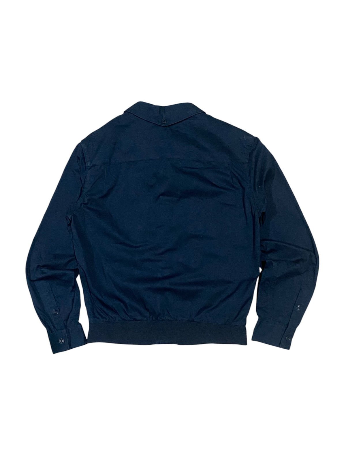Lemaire × Uniqlo 2000s UNIQLO CHRISTOPHER LEMAIRE COTTON NAVY LIGHT JACKET Size US S / EU 44-46 / 1 - 2 Thumbnail