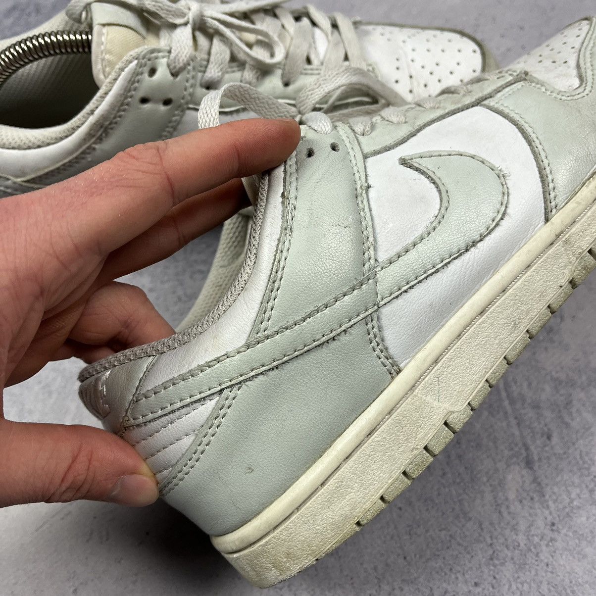 Nike Nike SB Dunk low grey fog sneakers US 8.5 Size US 8.5 / EU 41-42 - 10 Thumbnail