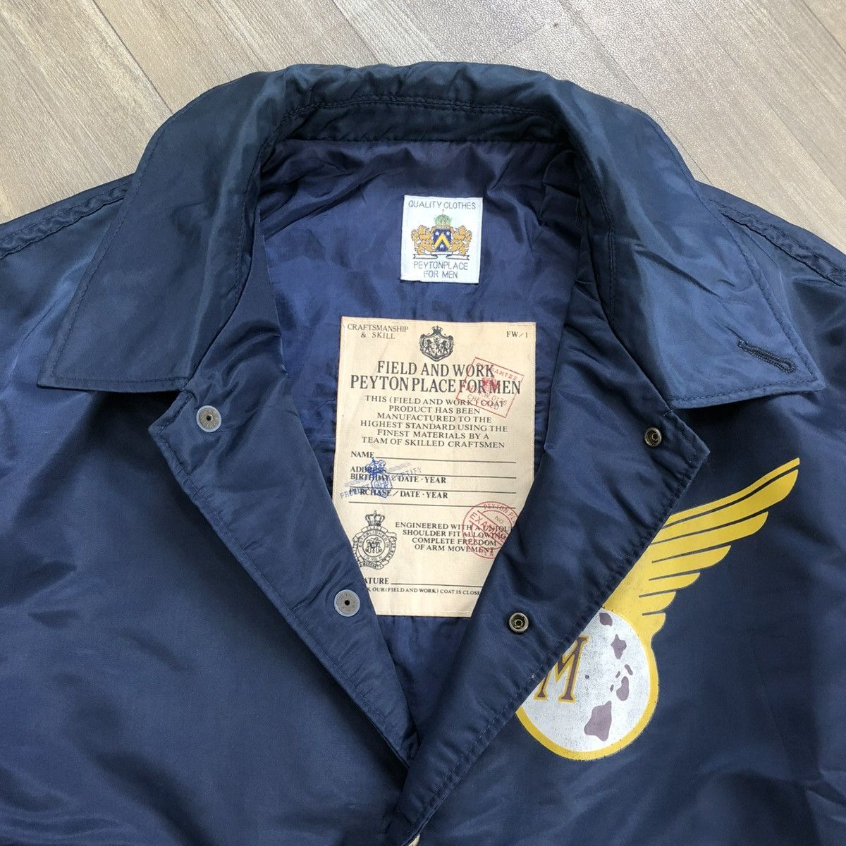Japanese Brand × PPFM RARE🫦 Vtg PPFM Anthurium Pasific Ocean Clipper Coach Jacket Size US M / EU 48-50 / 2 - 15 Thumbnail