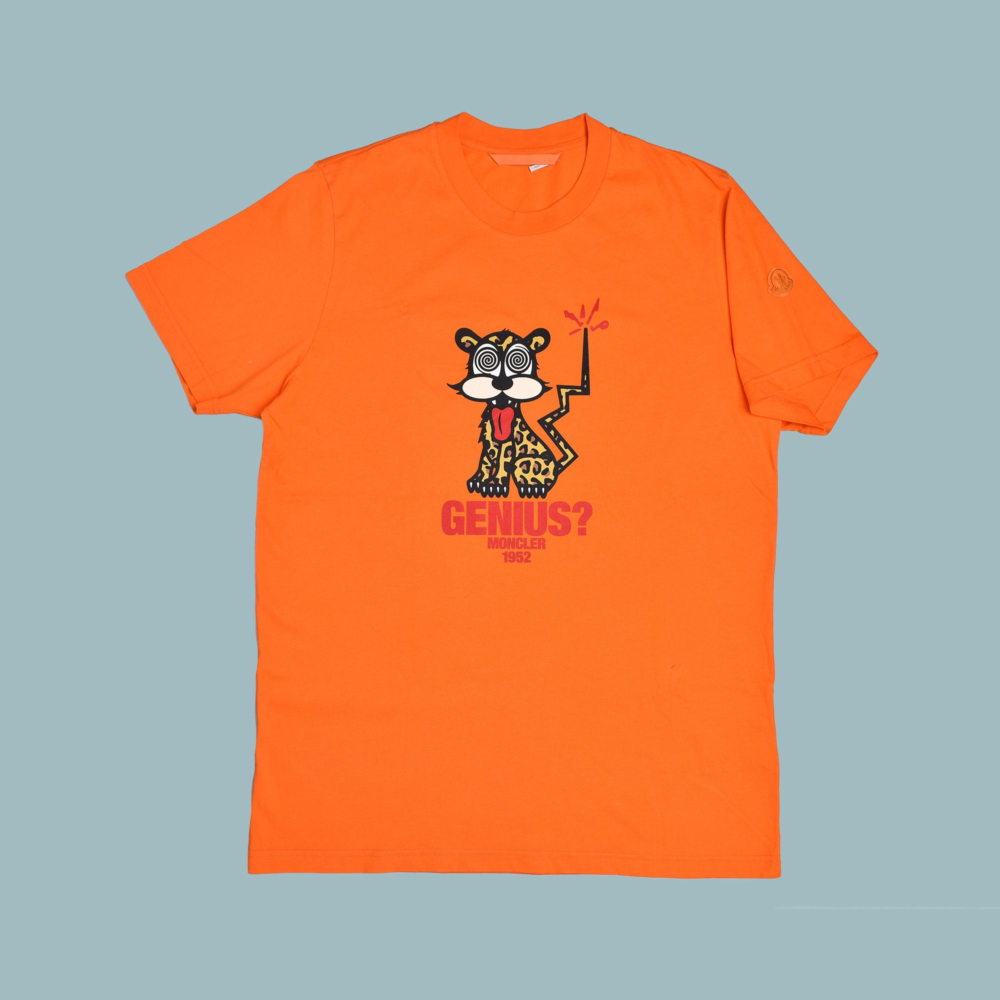 Moncler Genius *BNWOT**MONCLER GENIUS 1952 GRAPHIC ORANGE T-SHIRT Size US XL / EU 56 / 4 - 1 Thumbnail
