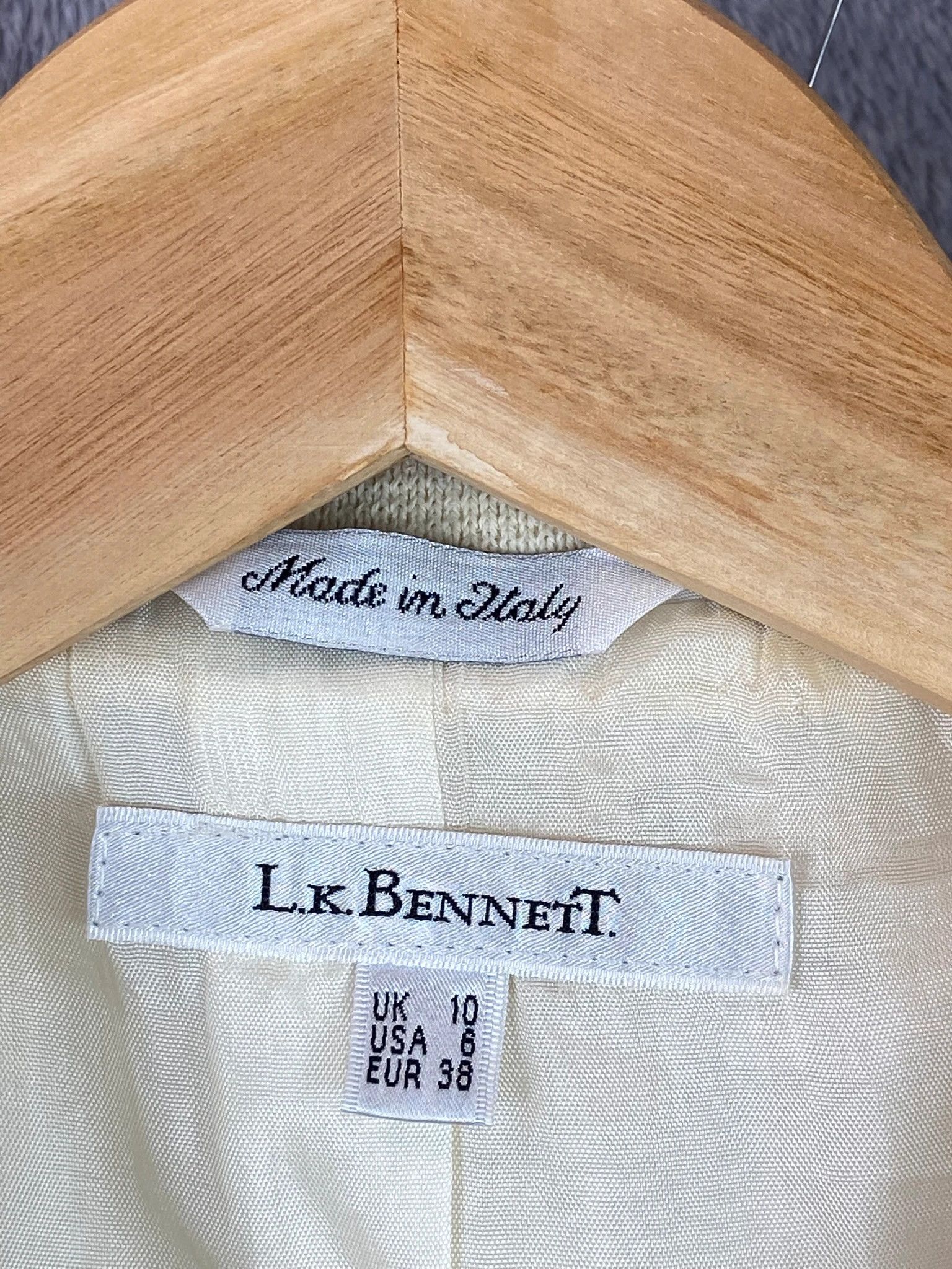 Other Coat L.K. Bennet beige gold button made in Italy Size US S / EU 44-46 / 1 - 3 Thumbnail