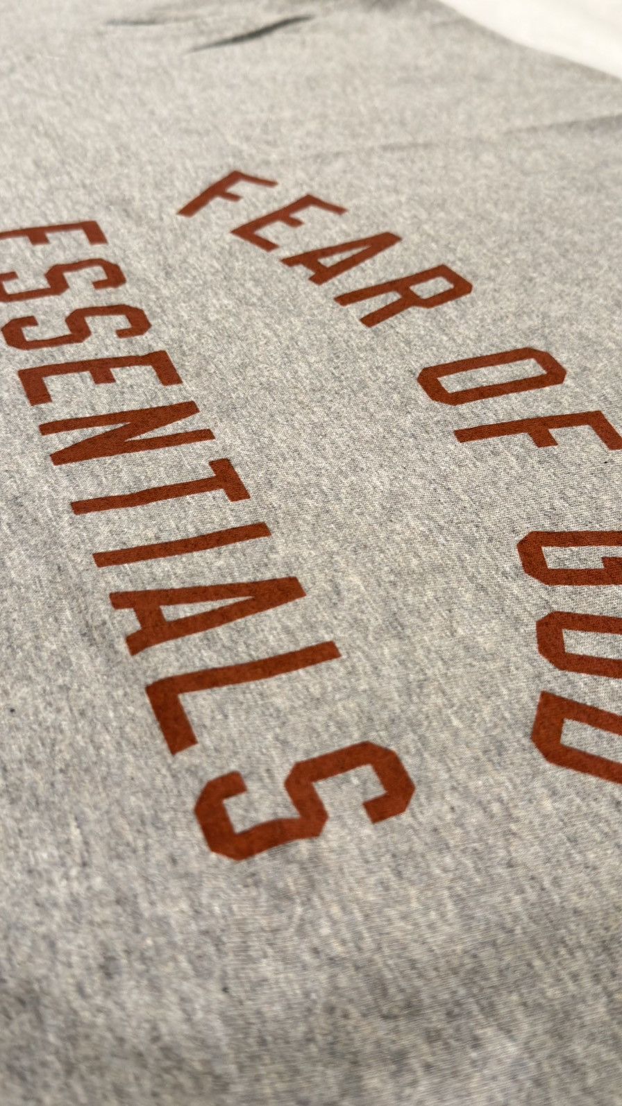 Fear of God FOG Essentials FW24 Dark Heather Crewneck Tee Size S Size US S / EU 44-46 / 1 - 2 Thumbnail