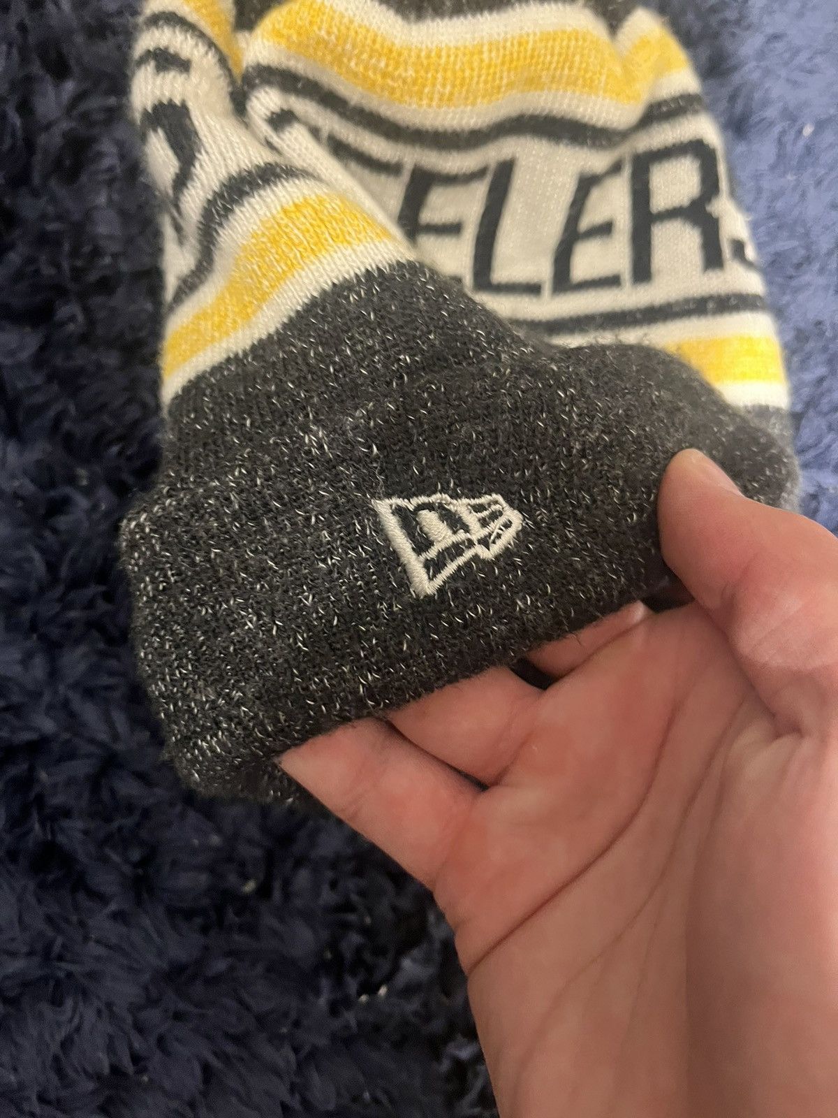 New Era STEALERS BEANIE Size ONE SIZE - 3 Thumbnail