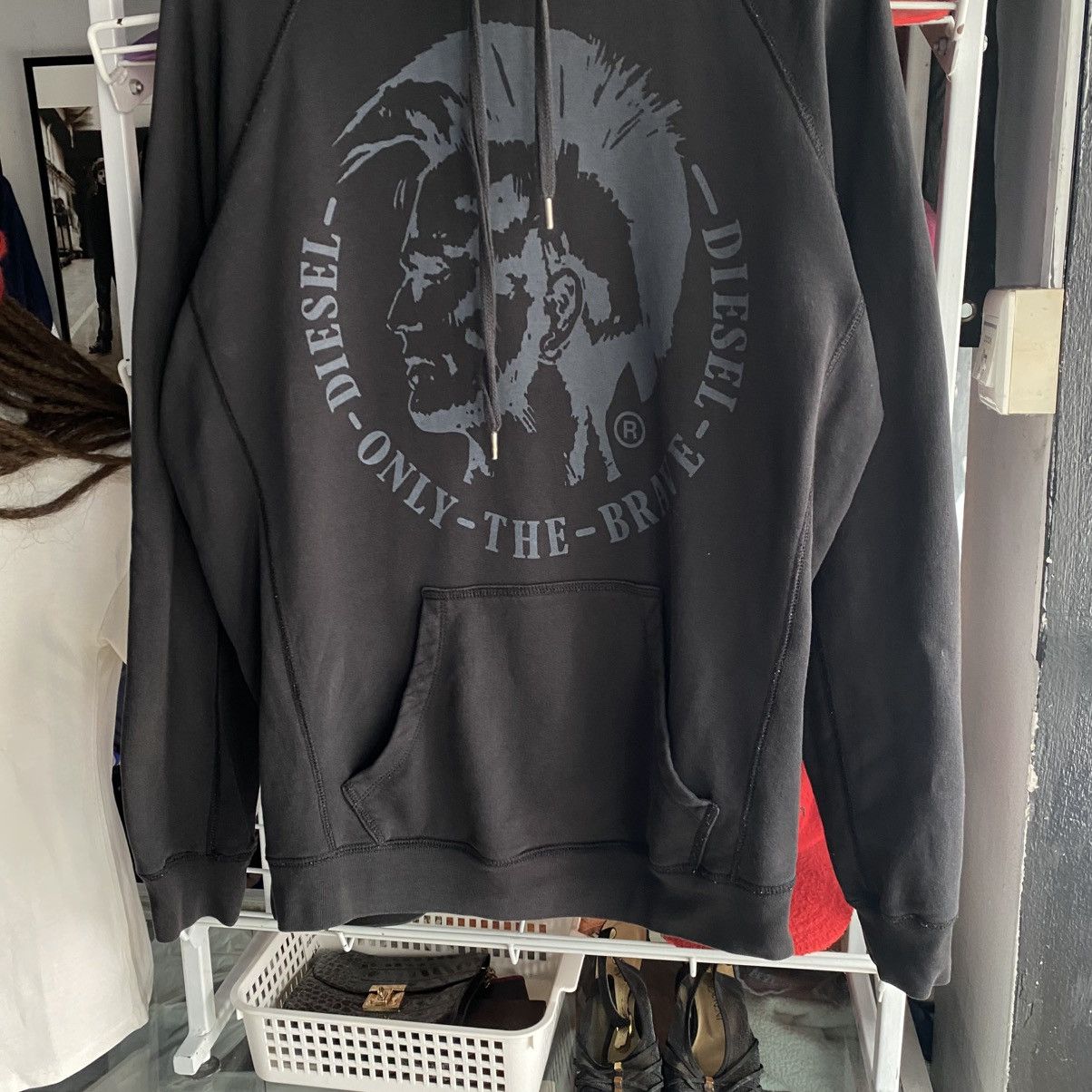 Diesel DIESEL ONLY THE BRAVE VINTAGE HOODIE Size US M / EU 48-50 / 2 - 4 Thumbnail