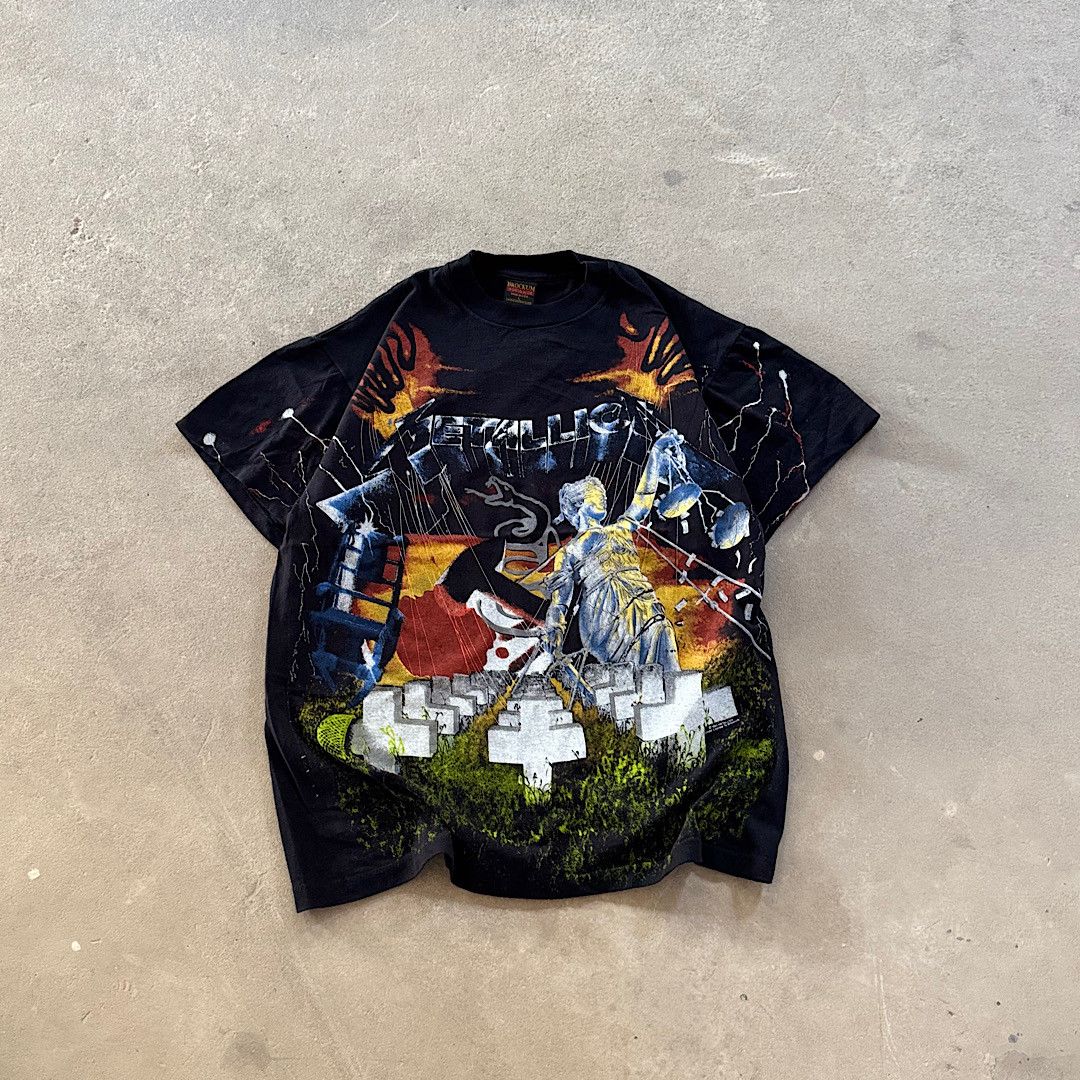 Metallica Vintage 1991 Metallica Wild Oats Master Of Puppets Size US L / EU 52-54 / 3 - 1 Thumbnail