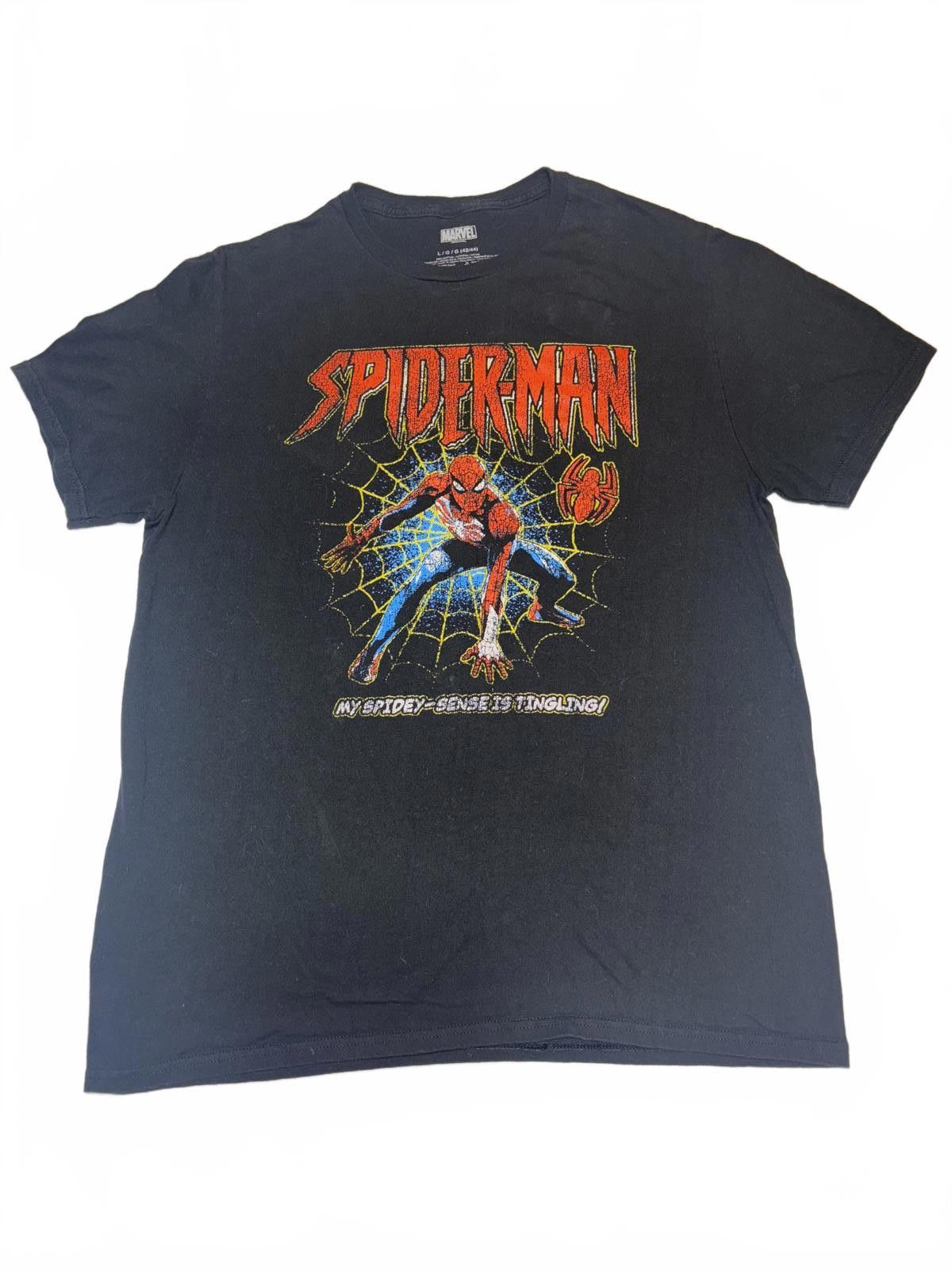 Marvel Comics Vintage Spider-Man Graphic Tee - Marvel T-Shirt Size US L / EU 52-54 / 3 - 1 Thumbnail