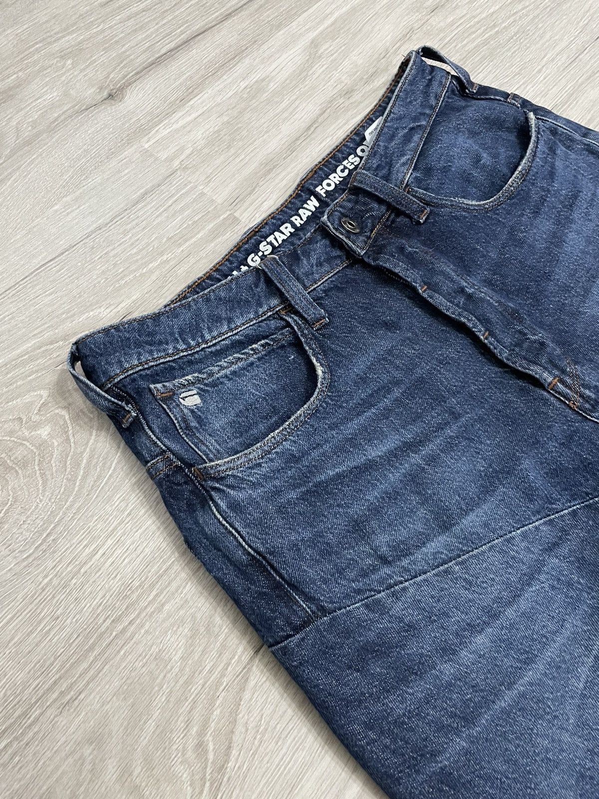 G-Star × Japanese Brand × Vintage G Star Raw pants Y2K Denim jeans Size US 30 / EU 46 - 4 Thumbnail