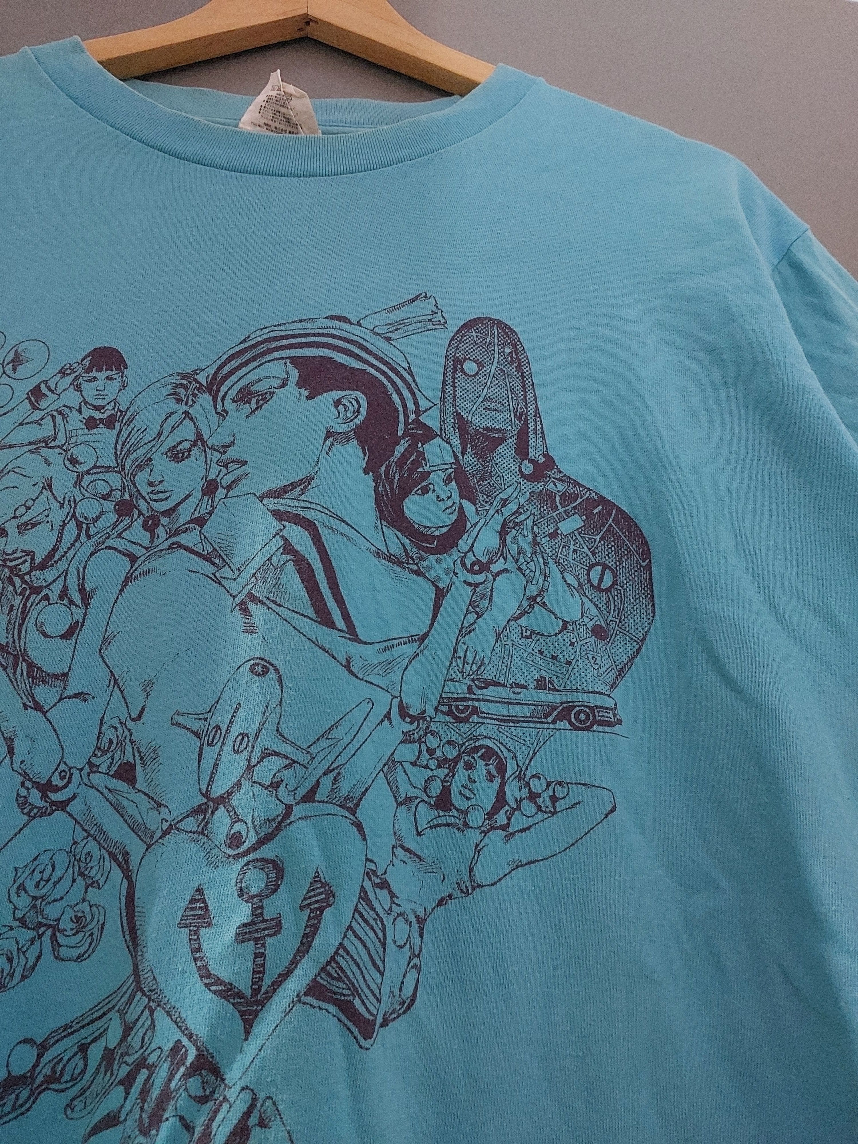 Anime JOJO'S BIZARRE ADVENTURE ANIME T-SHIRT Size US L / EU 52-54 / 3 - 6 Thumbnail