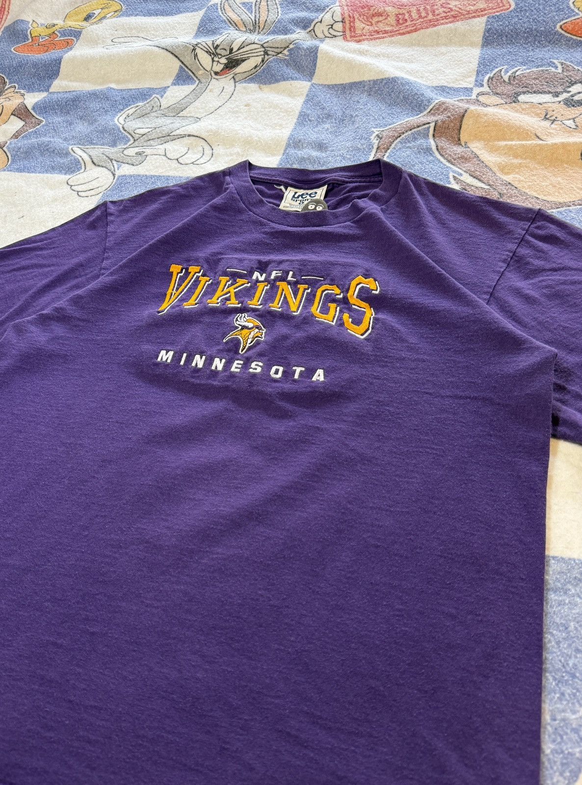 Lee Vintage Minnesota Vikings tee Size US L / EU 52-54 / 3 - 2 Thumbnail