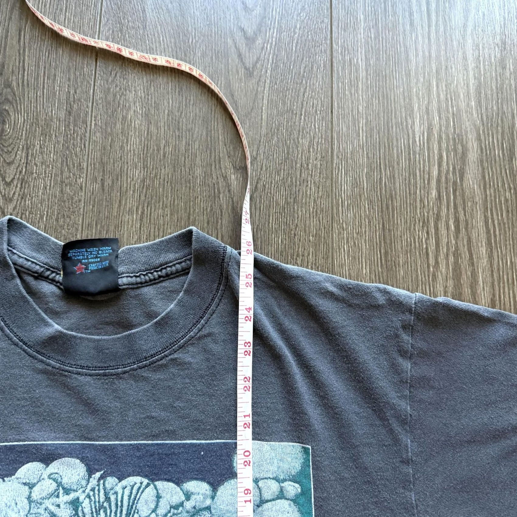 Vintage VINTAGE Navy Shirt Mens Medium Gray USS Carl Vinson 90s Tee Size US M / EU 48-50 / 2 - 8 Thumbnail