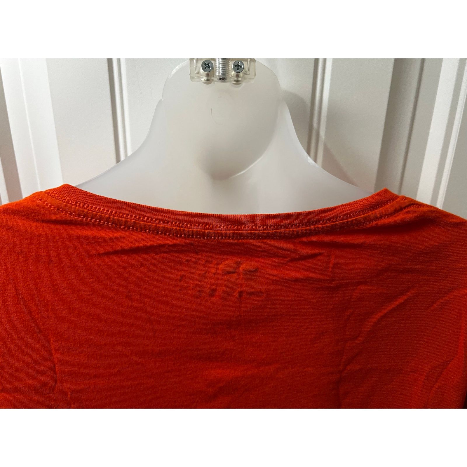 Russell Athletic Clemson Tigers 1889 Paw Logo Long Sleeve T-Shirt V-neck L Size L / US 10 / IT 46 - 12 Thumbnail