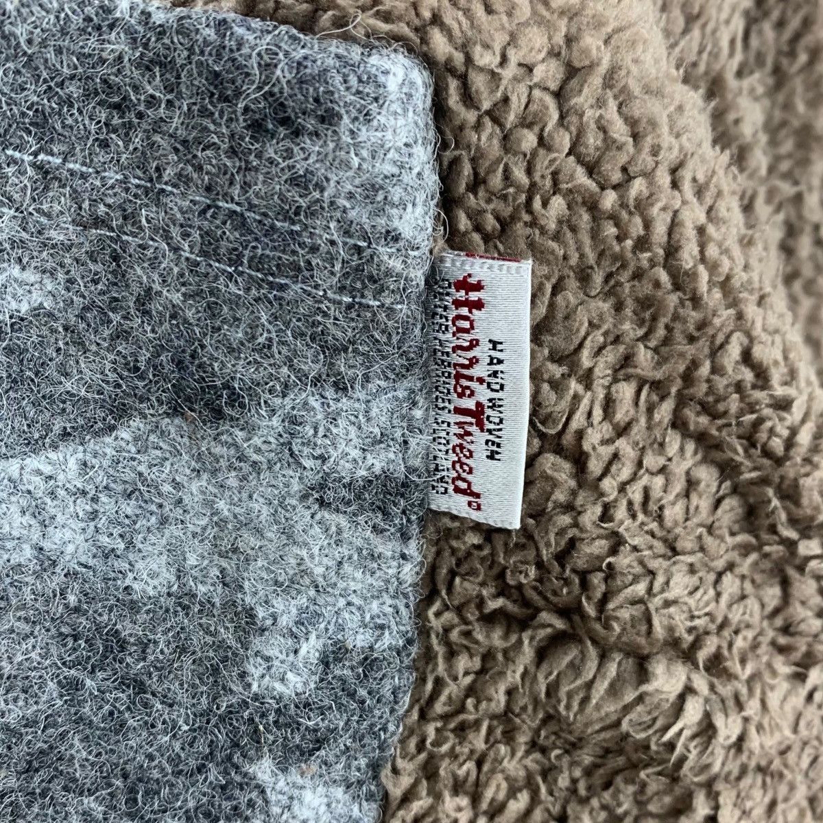 Harris Tweed HARRIS TWEED x URBAN RESEARCH Pocket Fleece Sweatshirt Size L / US 10 / IT 46 - 4 Thumbnail