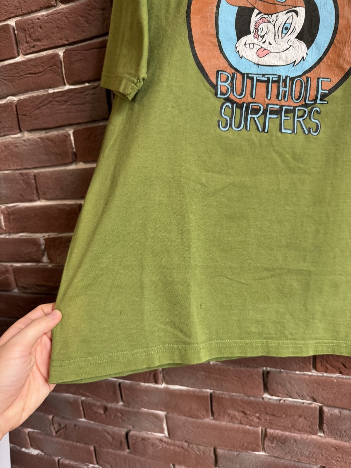 Vintage Vintage Butthole Surfers Don Rock Rabbit Noise Rock Band Tee Size US L / EU 52-54 / 3 - 3 Thumbnail