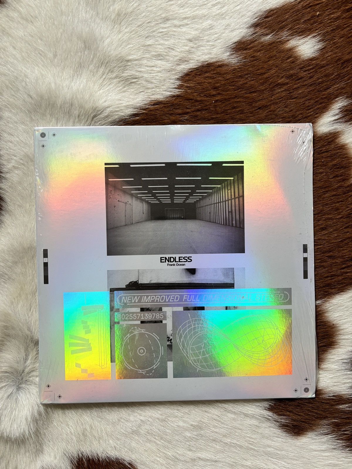 image of Frank Ocean Endless Vinyl Limited Edited in Grey, Men's