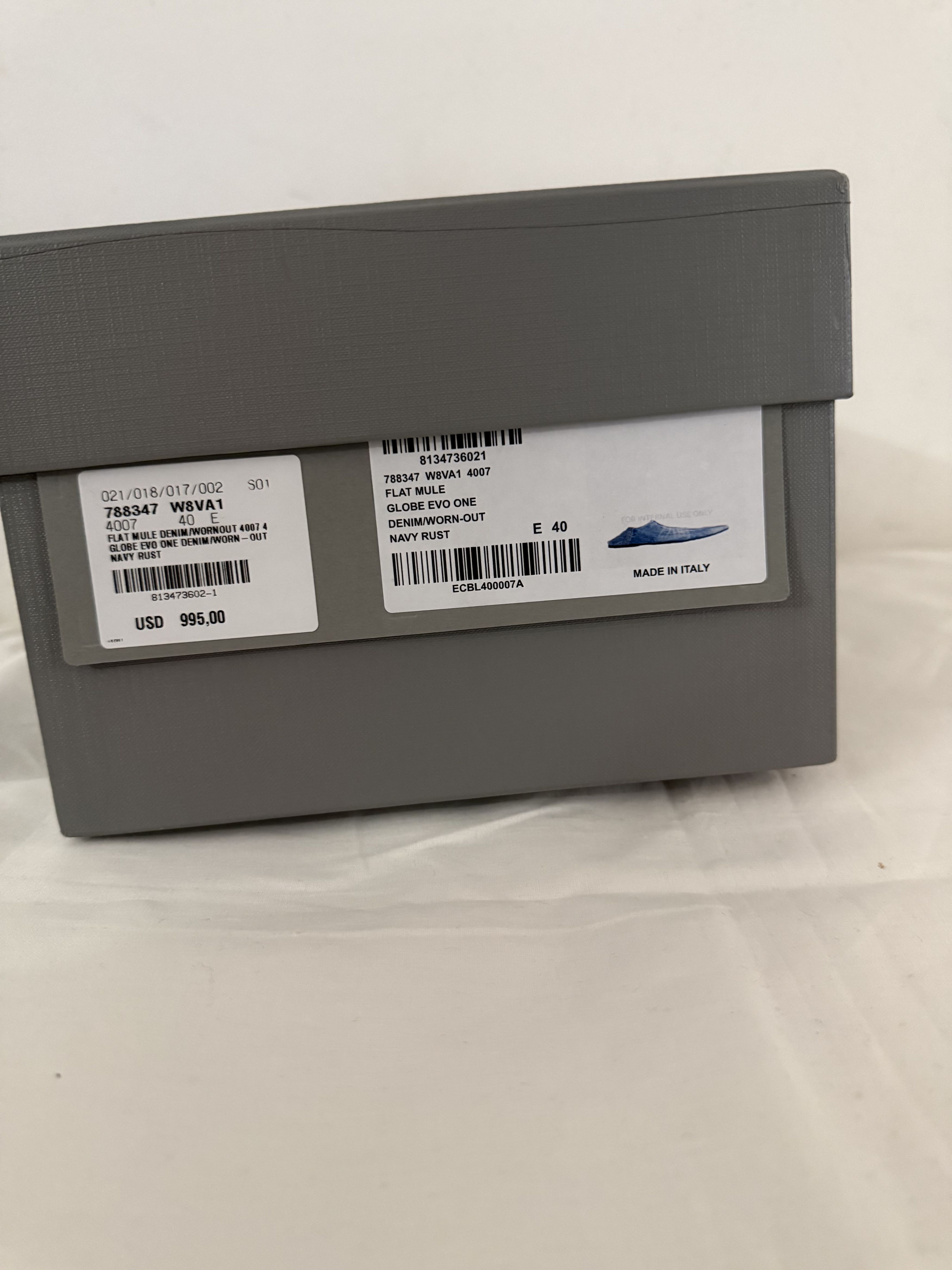 Balenciaga Calfskin Denim Babouche Mules Size US 7 / EU 40 - 13 Thumbnail