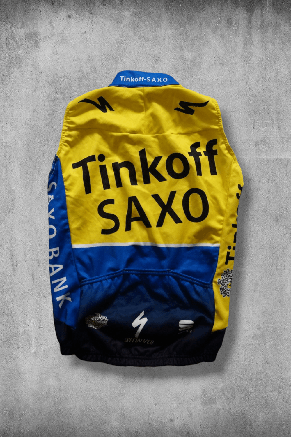 Other World Tour x Pro Team x Tinkoff Saxo x Cycling vest x S size Size US S / EU 44-46 / 1 - 2 Thumbnail