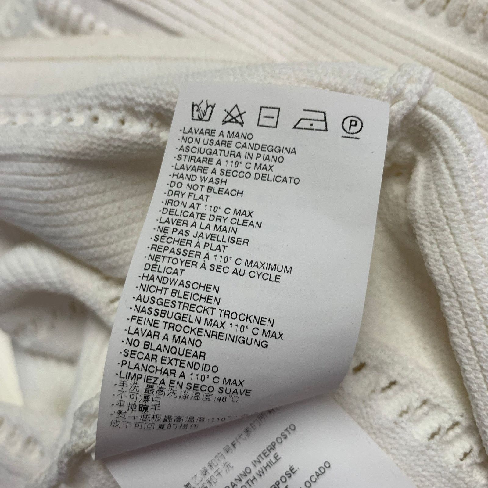 Dsquared2 Size M White Rayon Polyamide Textured Short Sleeve Dress Size M / US 6-8 / IT 42-44 - 13 Thumbnail