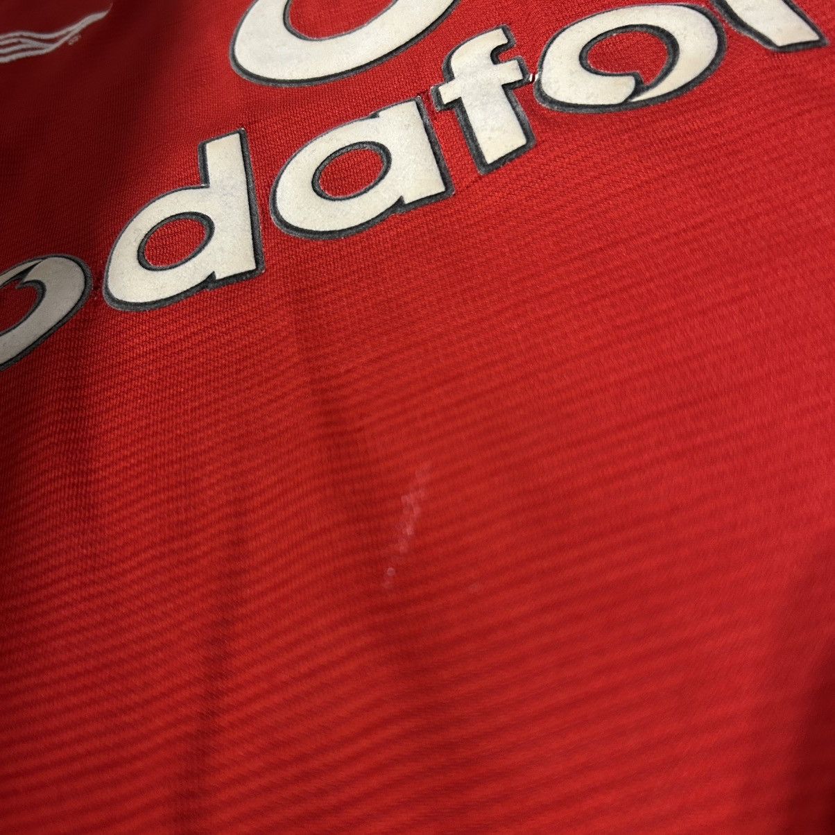 Umbro Manchester United jersey 2000 2002 Umbro vintage vodafone Size US L / EU 52-54 / 3 - 13 Thumbnail