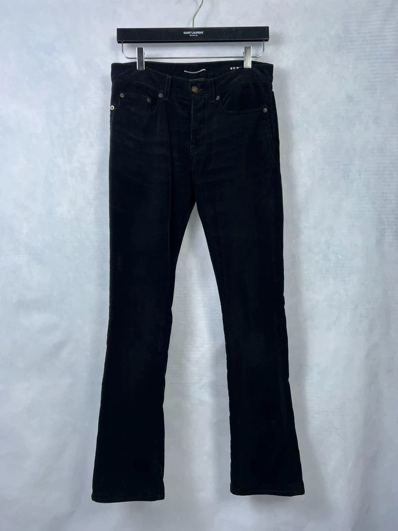 Yves Saint Laurent Saint Laurent18fwD17 Corduroy Skinny Jeans 2503-Nextarrow Size US 28 / EU 44 - 1 Thumbnail