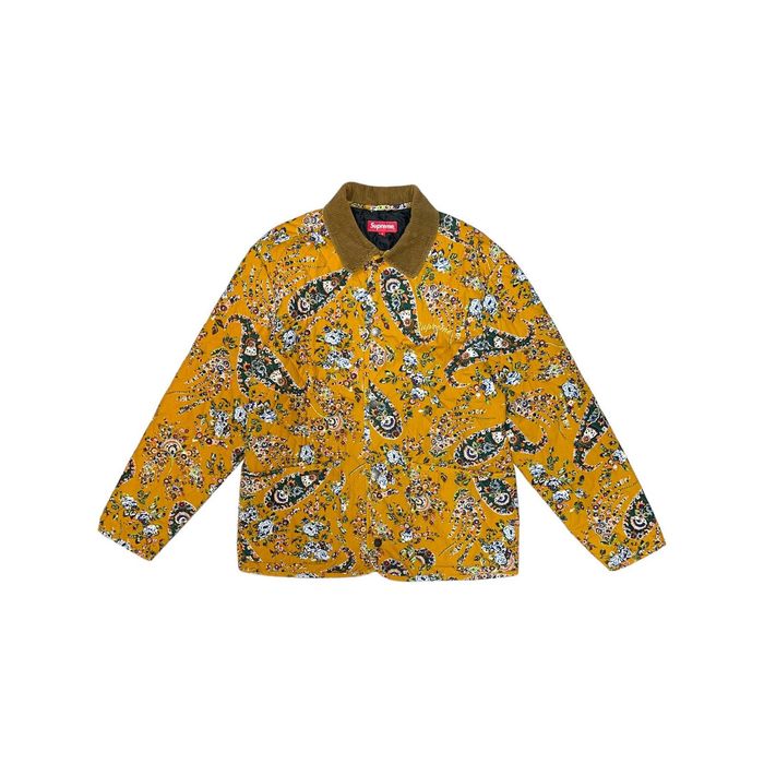 Supreme best sale paisley jacket