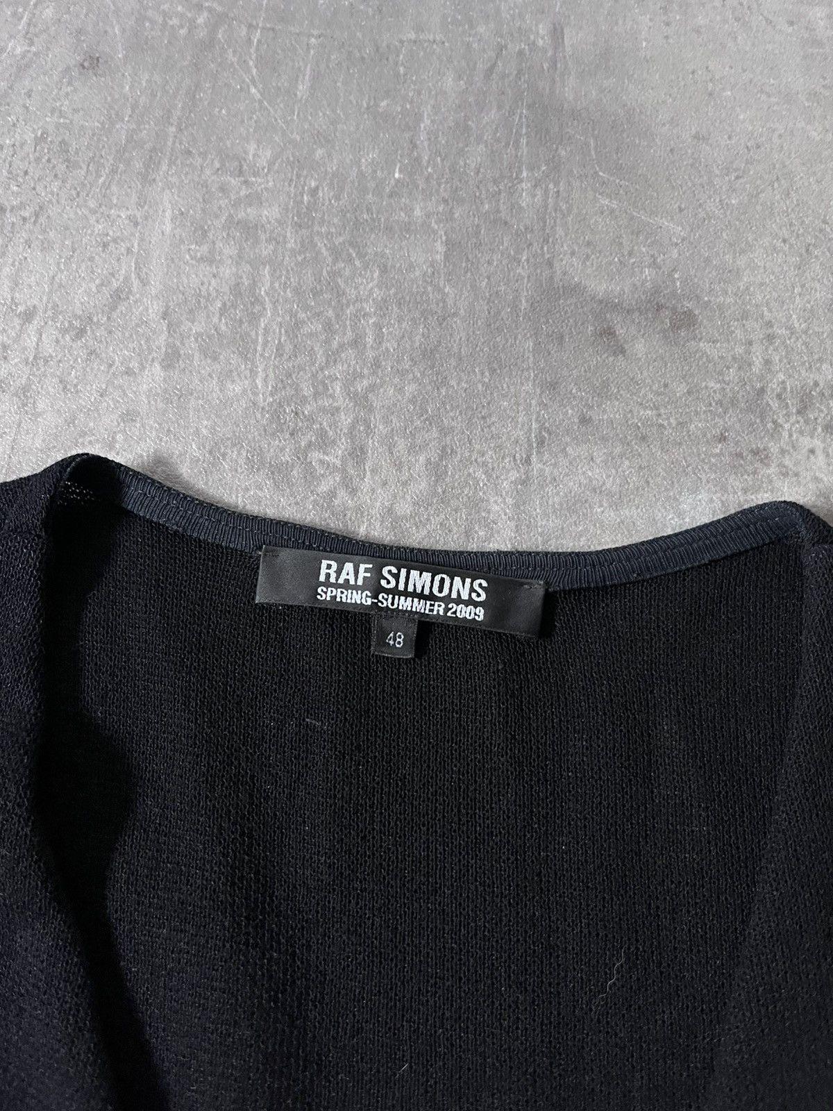 Raf Simons Raf Simons S/S 2009 viscose button up vest rare Size US M / EU 48-50 / 2 - 2 Thumbnail