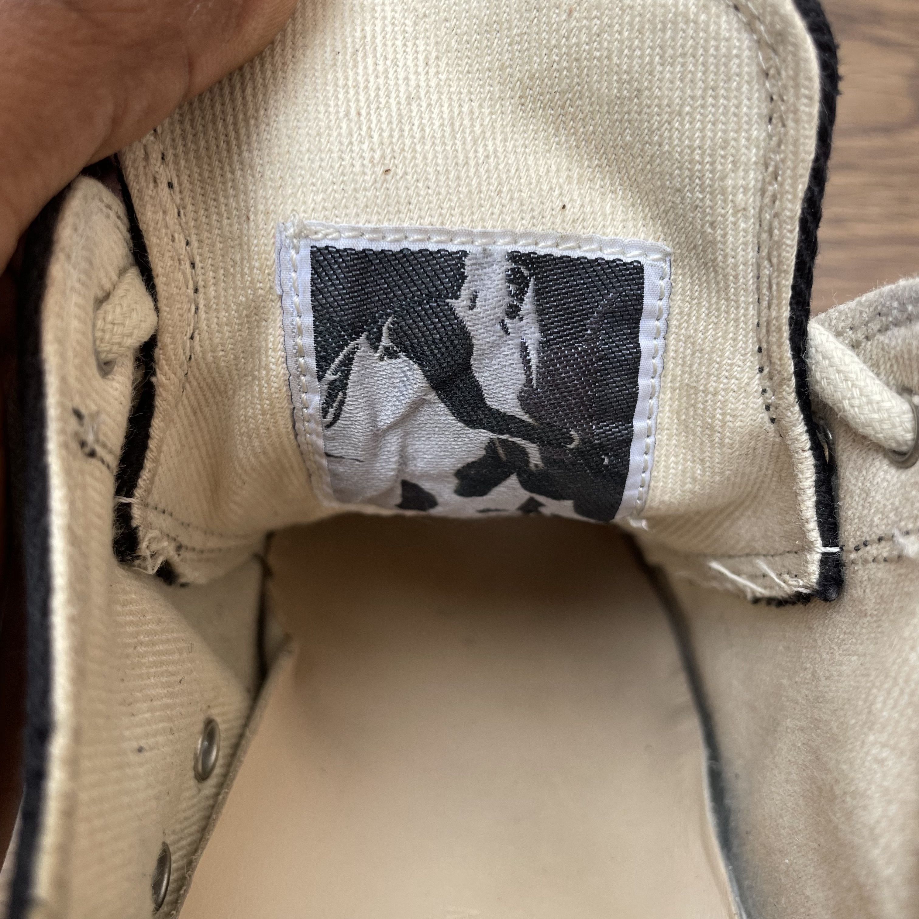 Rick Owens Drkshdw Rick Owens DRKSHDW License Plate Ramones Low Size US 6 / IT 36 - 12 Thumbnail