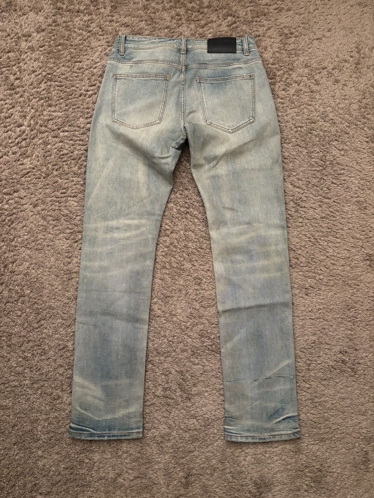 Richie Le Collection Richie Le Collection Cream Wash Denim Size US 30 / EU 46 - 2 Thumbnail