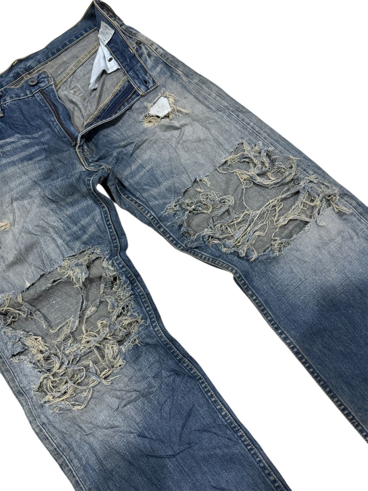 Levi's LEVI’S 503 KURT COBAIN GRUNGE DISTRESSED JEANS Size US 33 - 4 Thumbnail