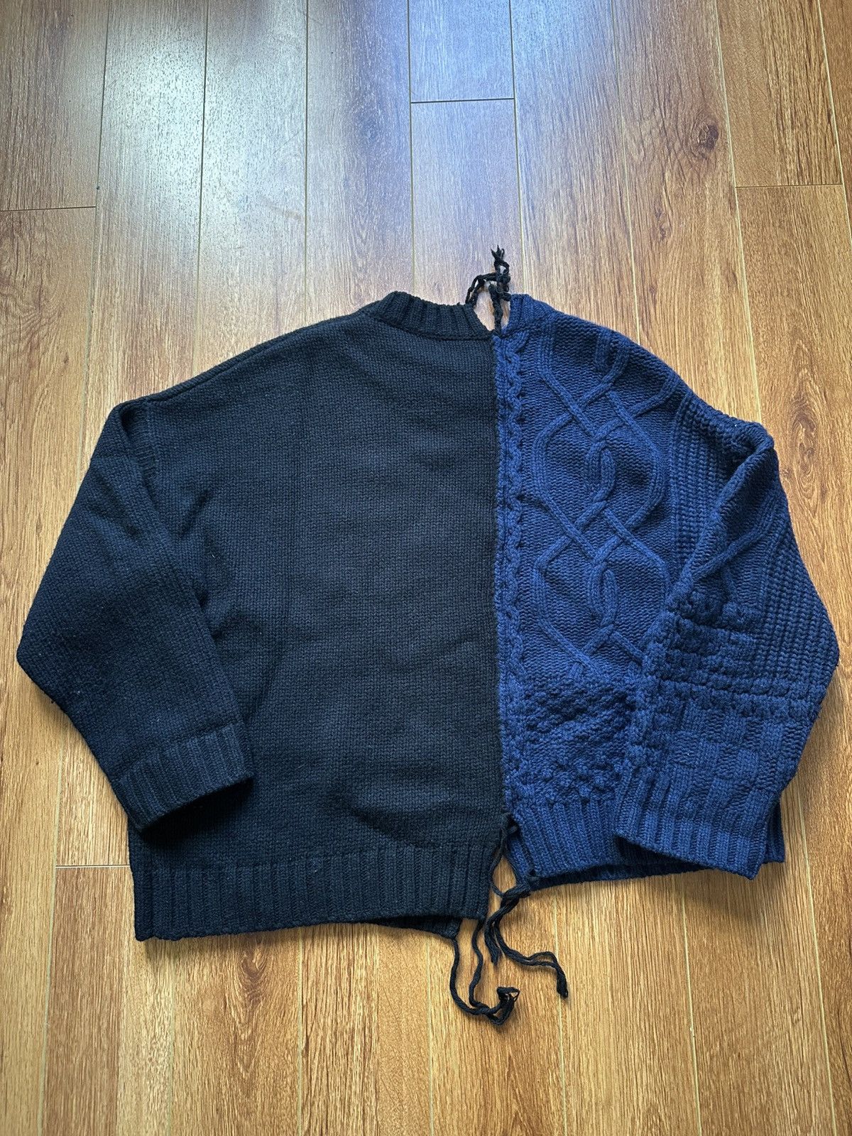 A-COLD-WALL* A-Cold-Wall Ruptured Knit Sweater Size US M / EU 48-50 / 2 - 6 Thumbnail