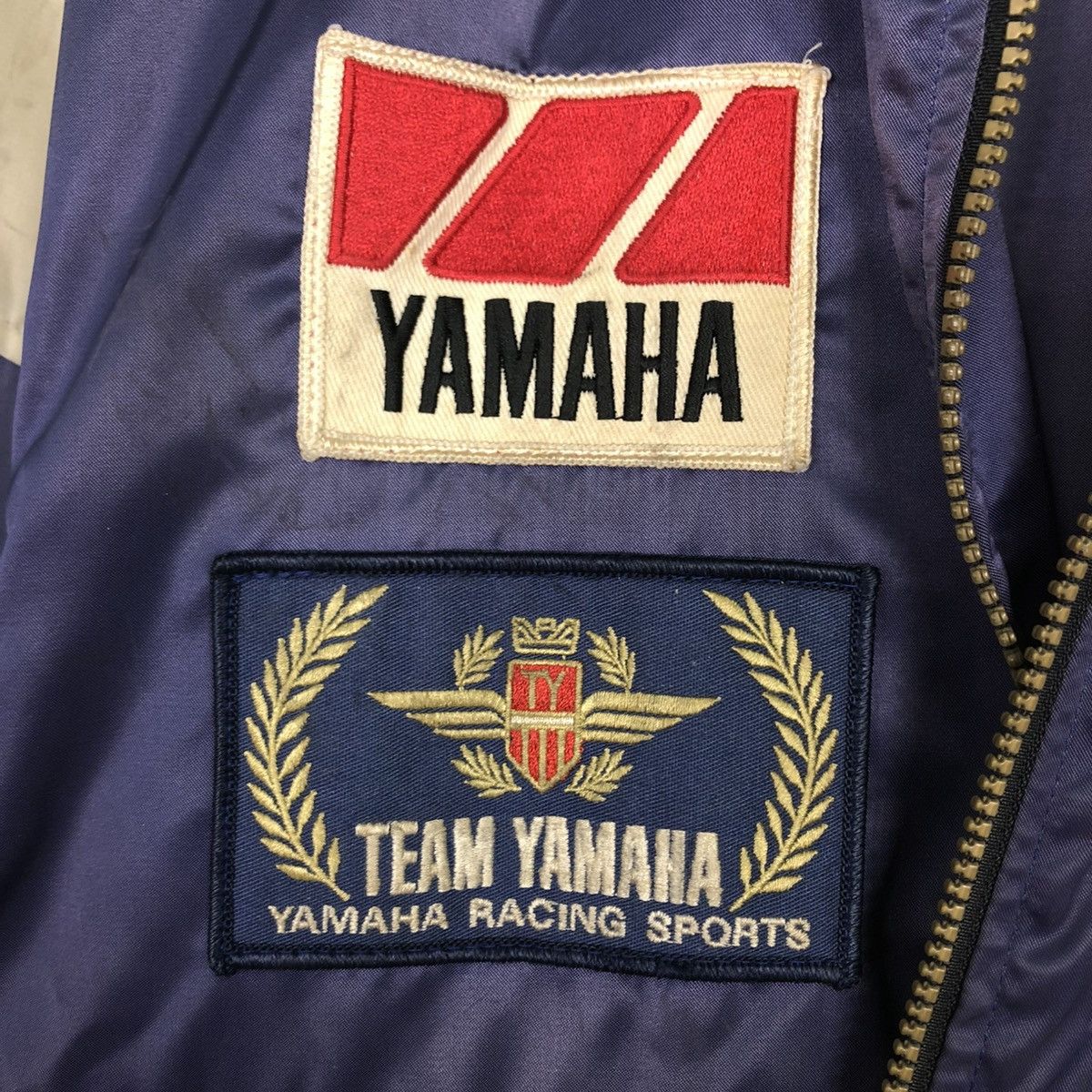 Yamaha 🔥VINTAGE BOMBER JACKET RACING TEAM YAMAHA RXZ MEMBERS Size US M / EU 48-50 / 2 - 21 Thumbnail