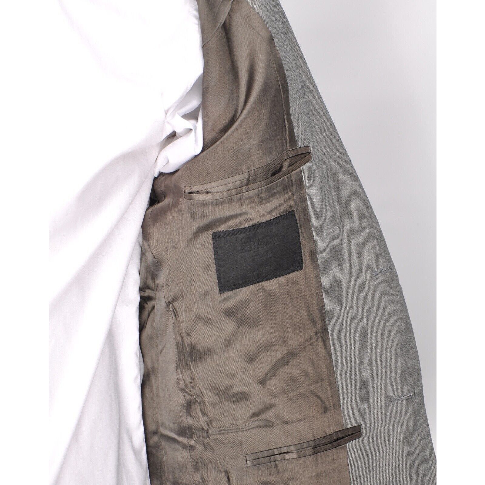 Prada Men's PRADA Milano 2-Piece Suit Blazer Trousers EU 52 UK 42 Size 52R - 9 Thumbnail