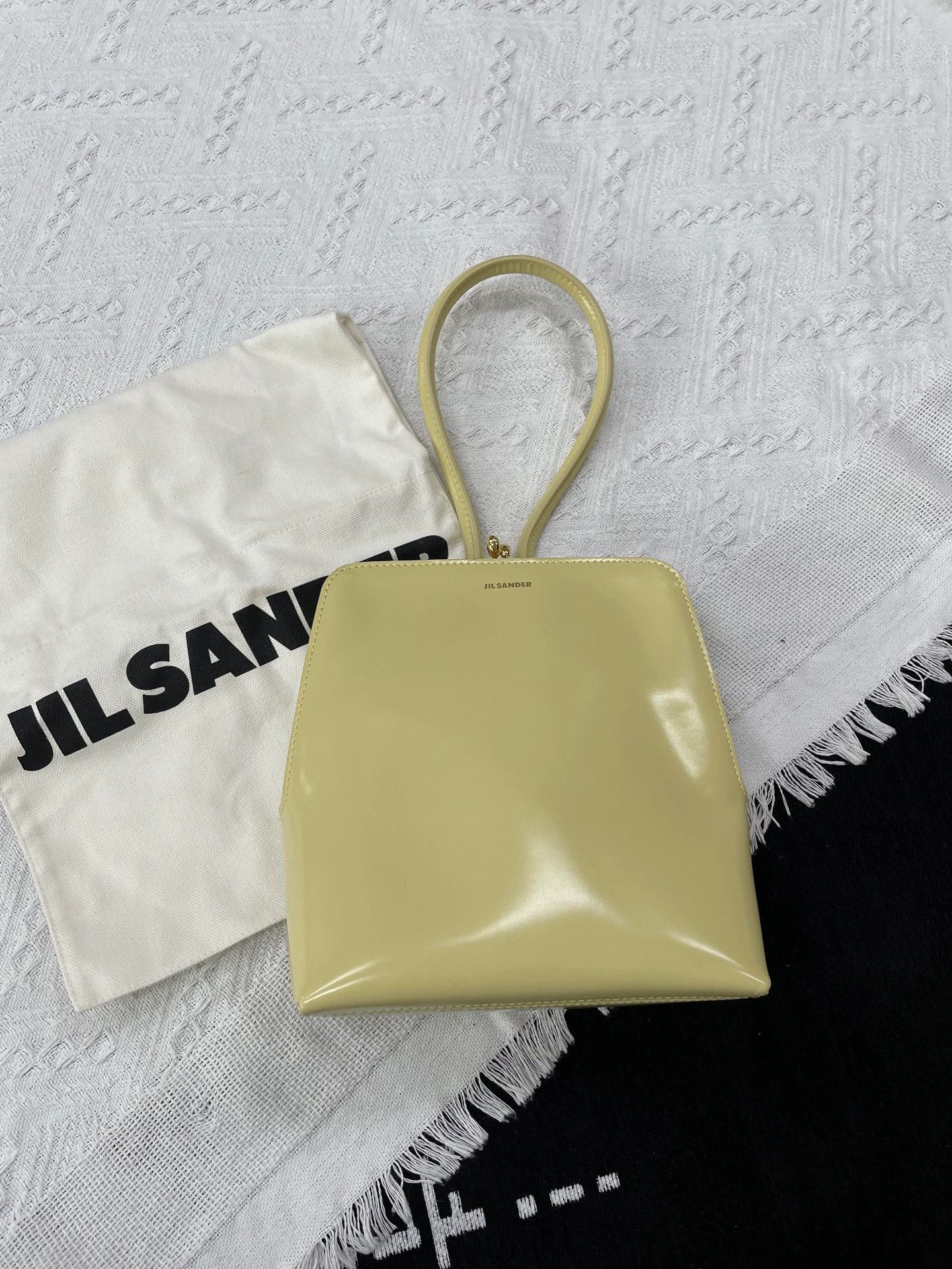 Jil Sander Jil Sander Yellow Goji Clutch Excellent,DustBag Size ONE SIZE - 1 Thumbnail