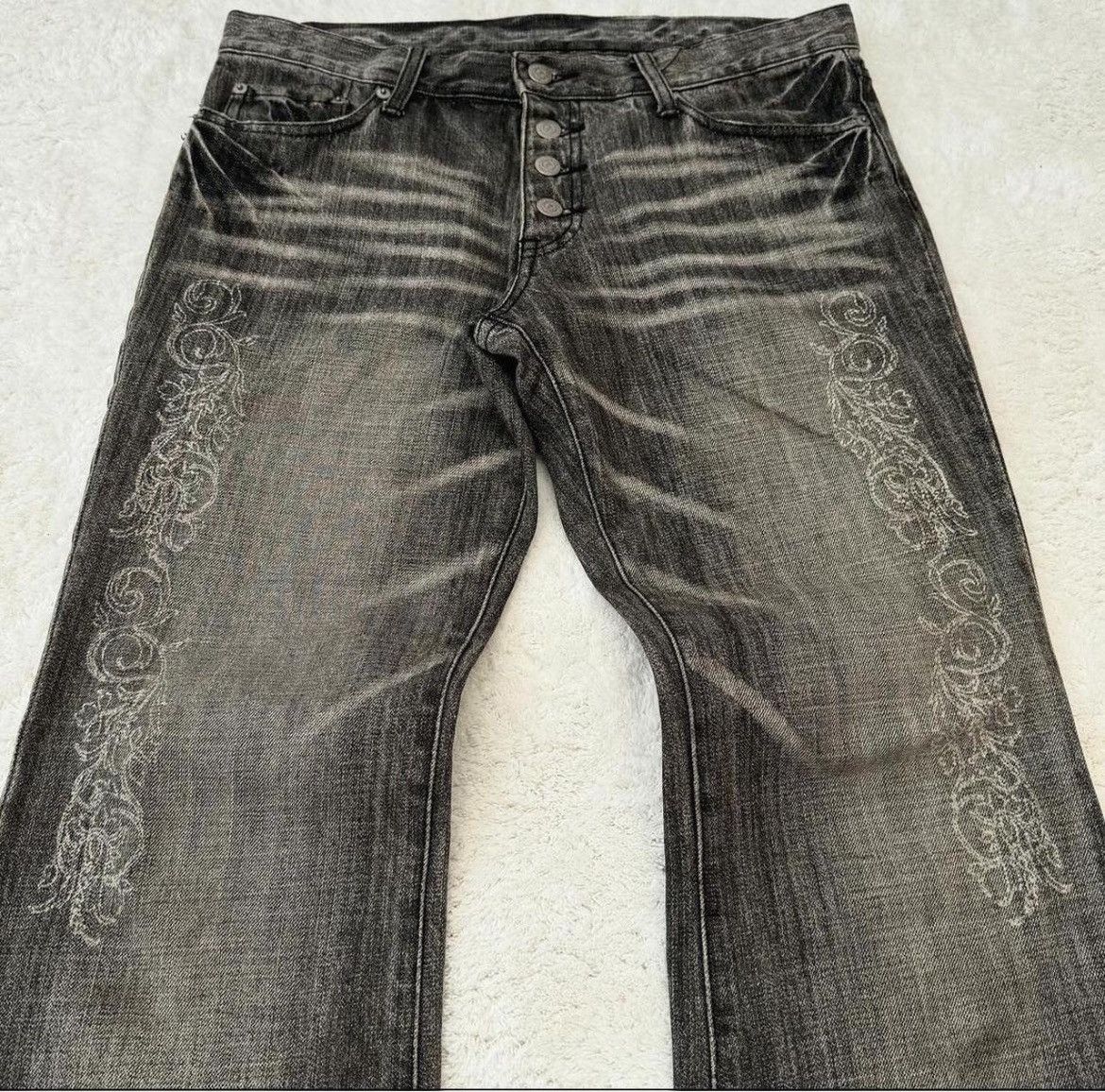 Tornado Mart tornado mart flared tribal pants Size US 31 - 1 Thumbnail