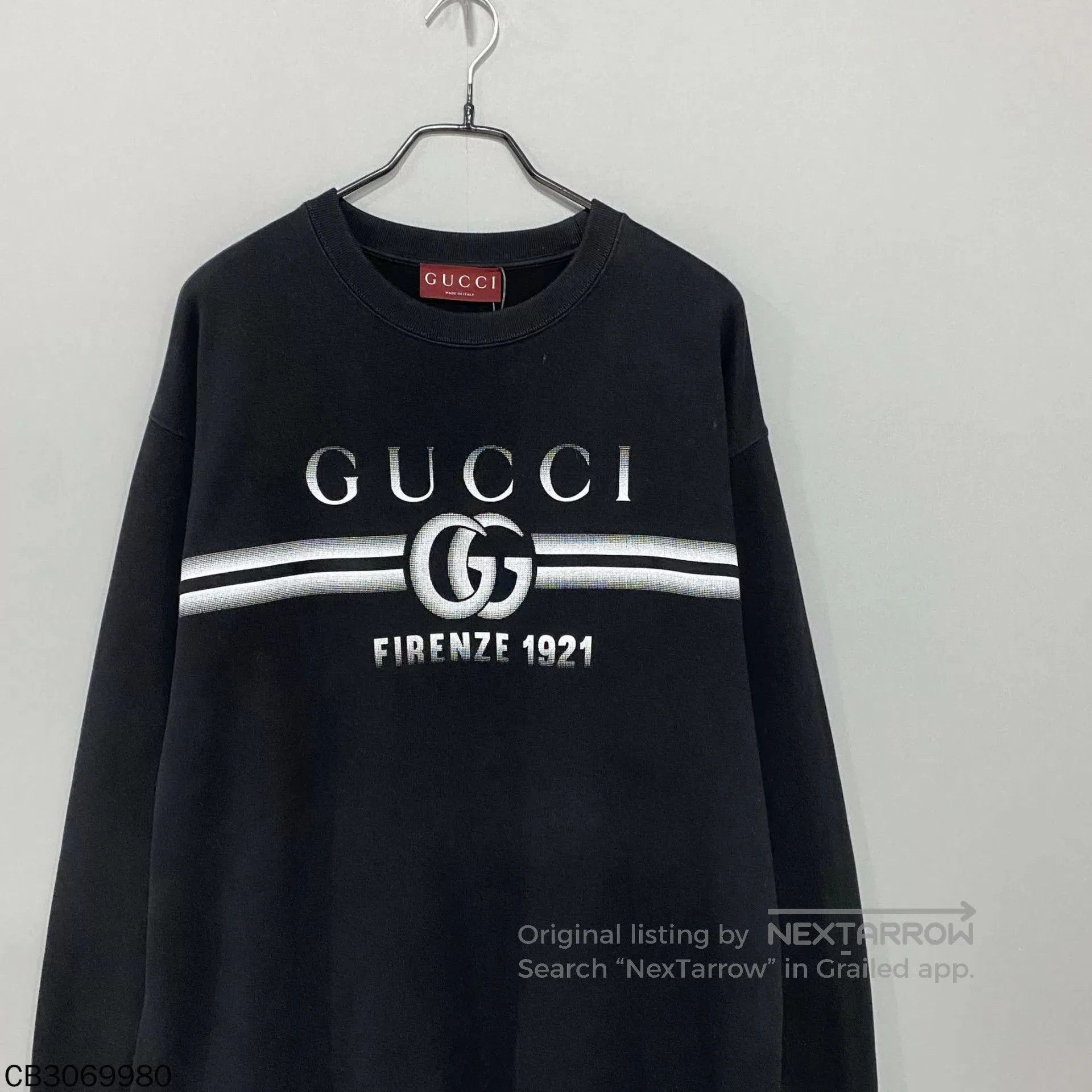 Gucci Black Long Sleeve Graphic Sweatshirt. Size US L / EU 52-54 / 3 - 2 Thumbnail